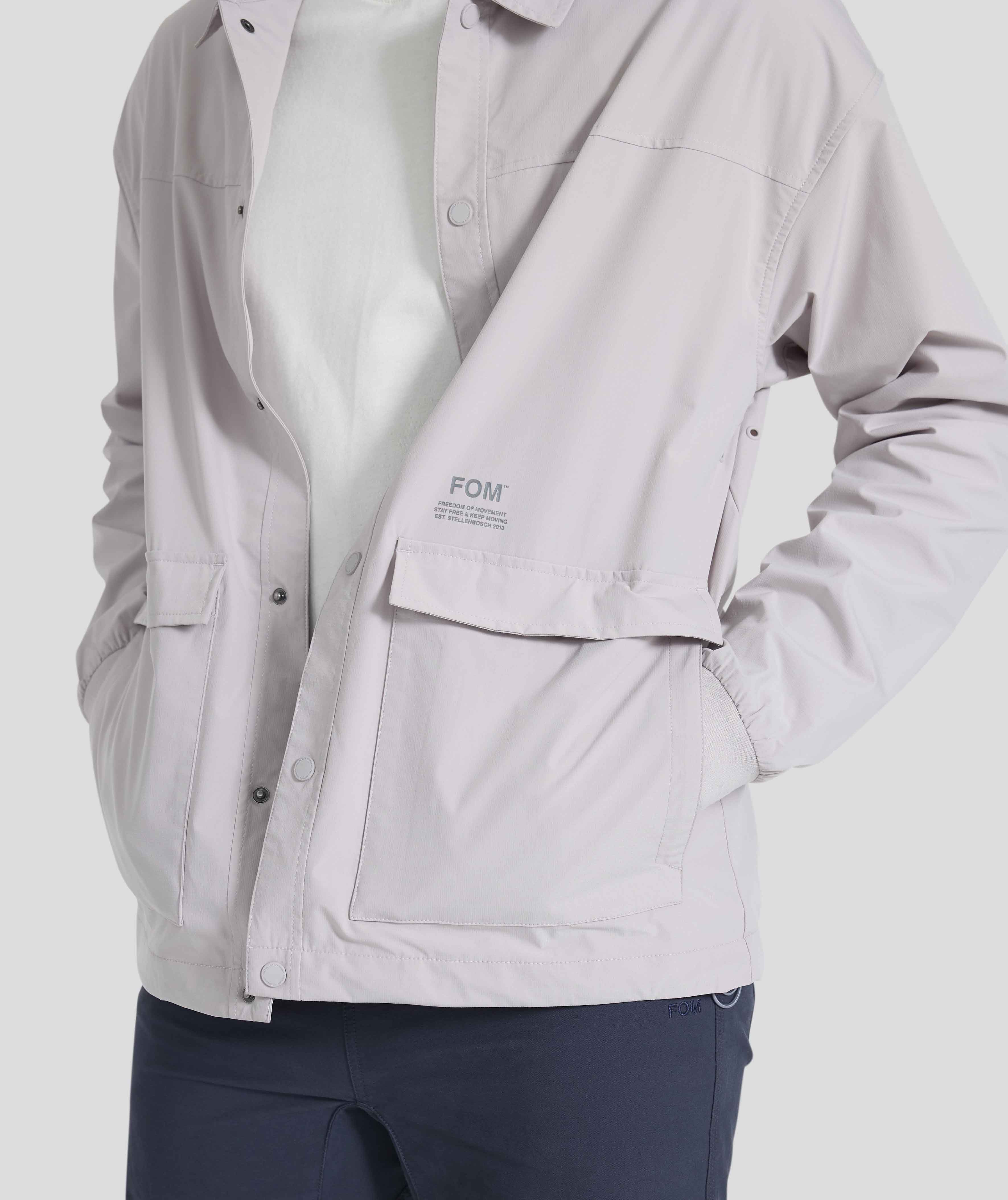 Mens Water Resistant Jacket - Light Grey