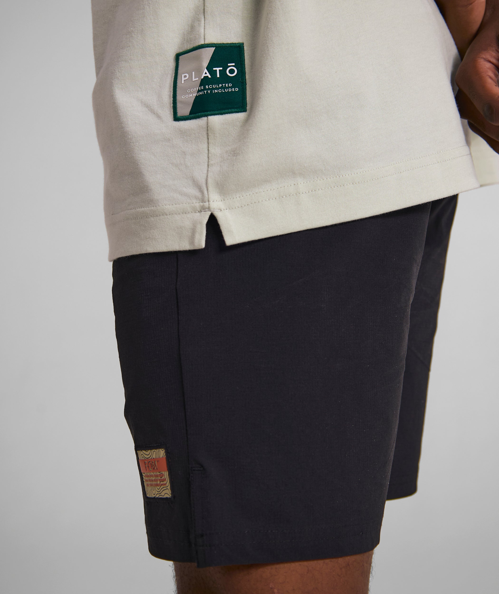 Mens FreeMotion Micro Ripstop Shorts - Black