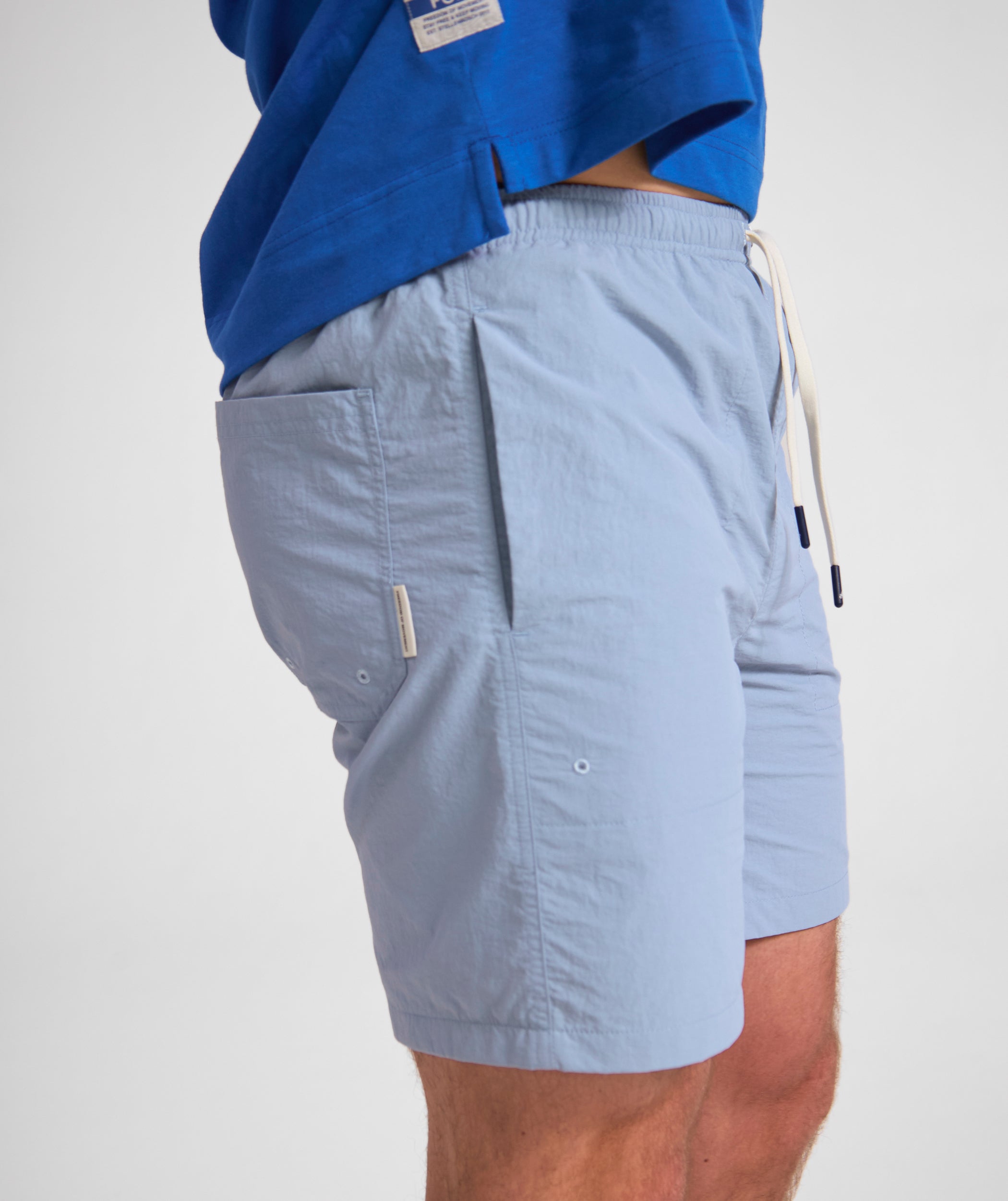Mens Swimming Shorts - Sky Blue