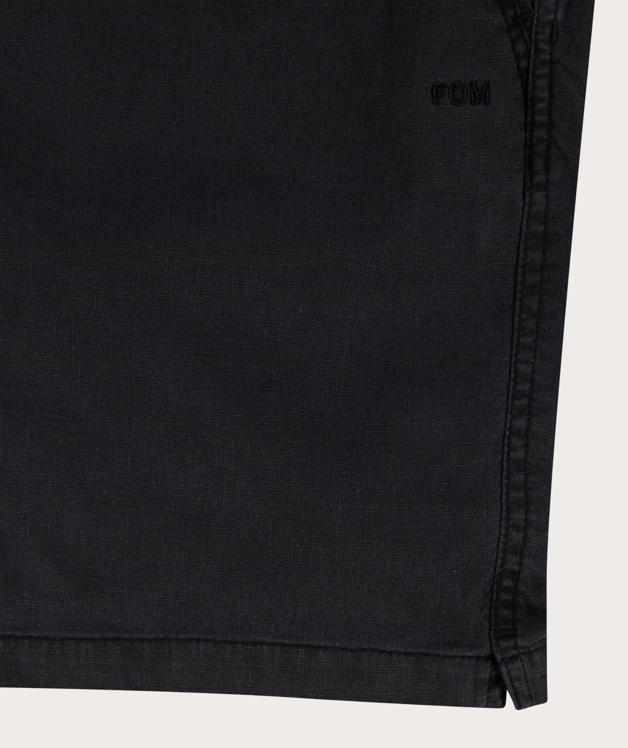 Men's Linen Blend Drawcord Shorts - Navy