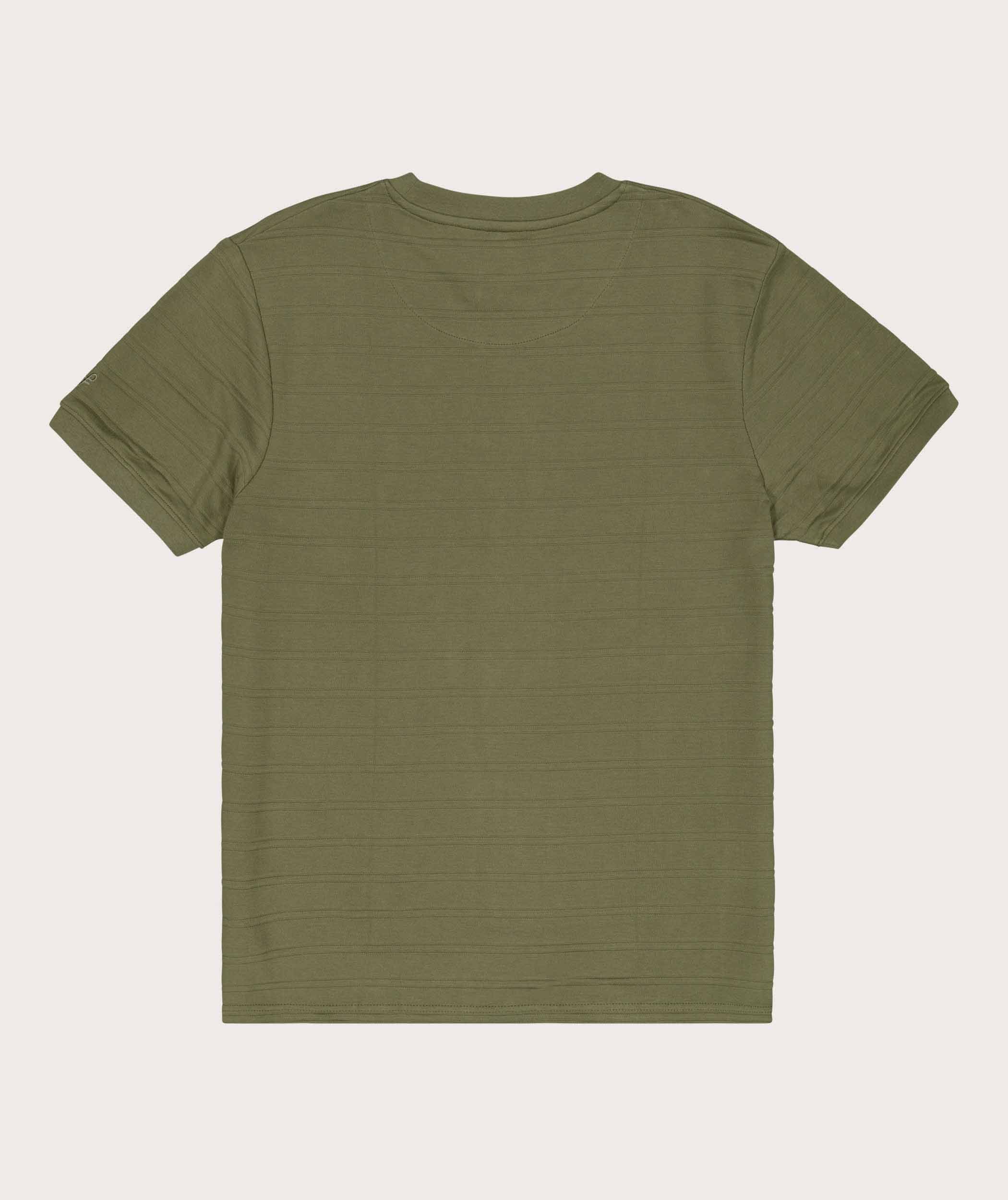 Mens Pique Tee - Fatigue Green