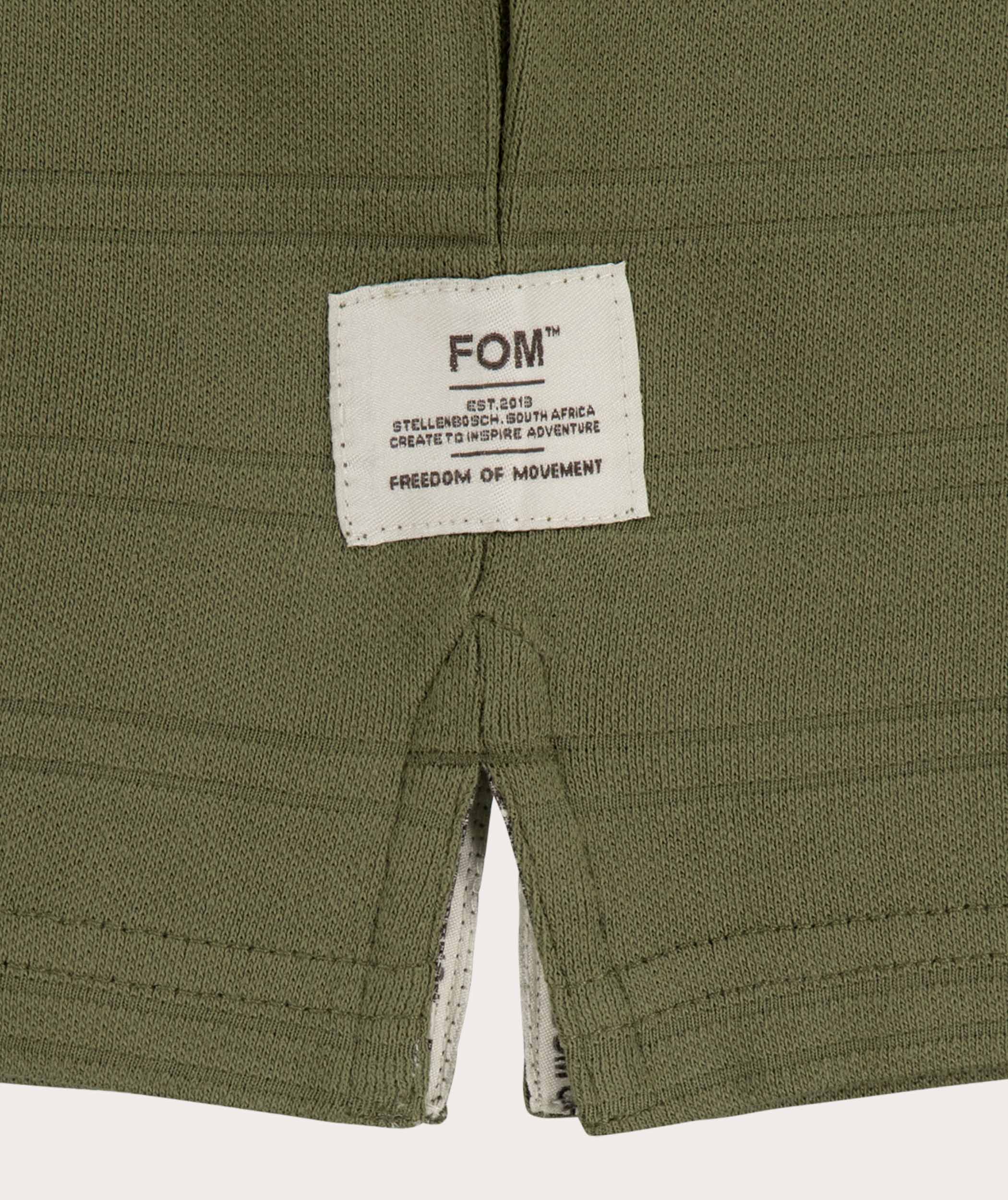 Mens Pique Tee - Fatigue Green