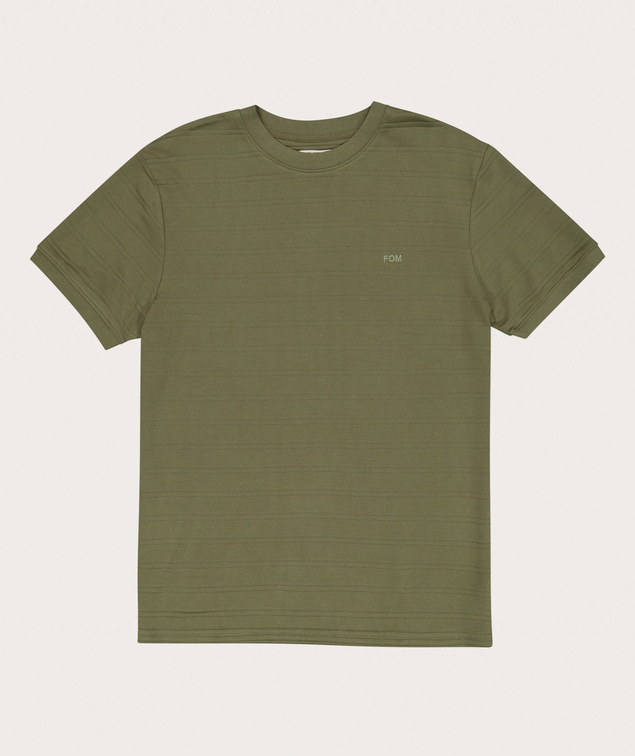 Mens Pique Tee - Fatigue Green