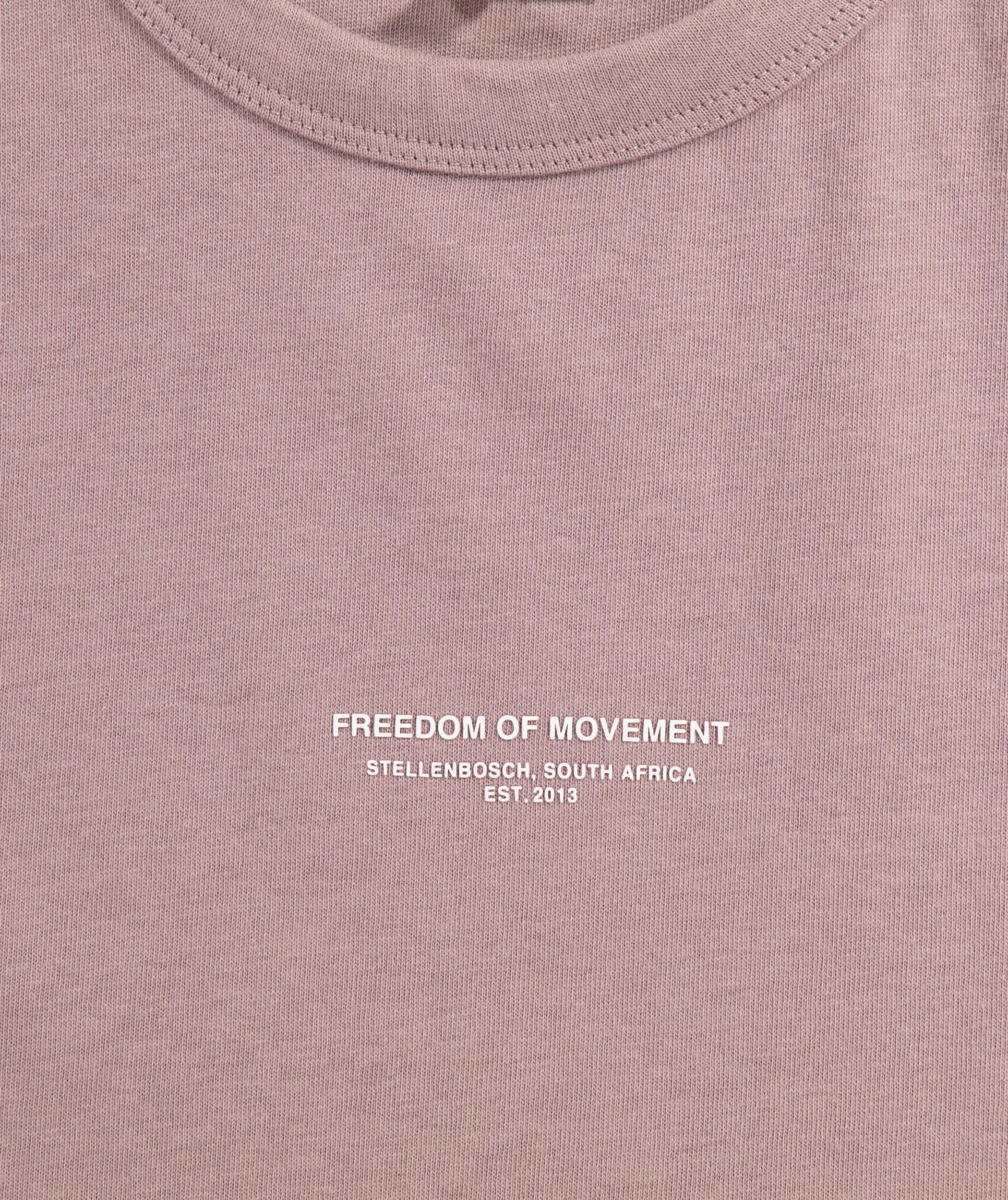 Mens Relaxed Organic Cotton Tee - Purple Haze