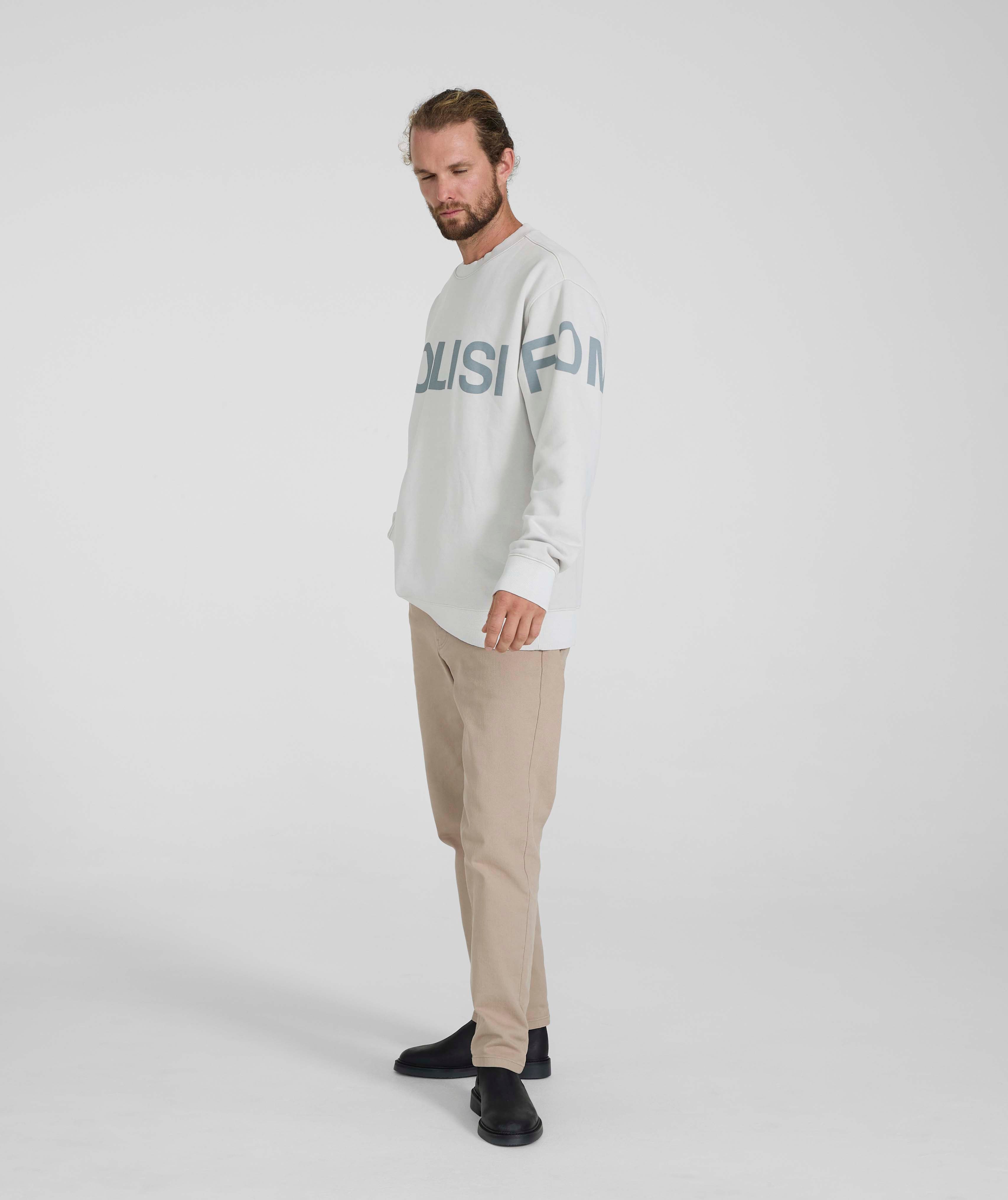 FOM x Kolisi - Mens Crew Neck Tee - Ivory
