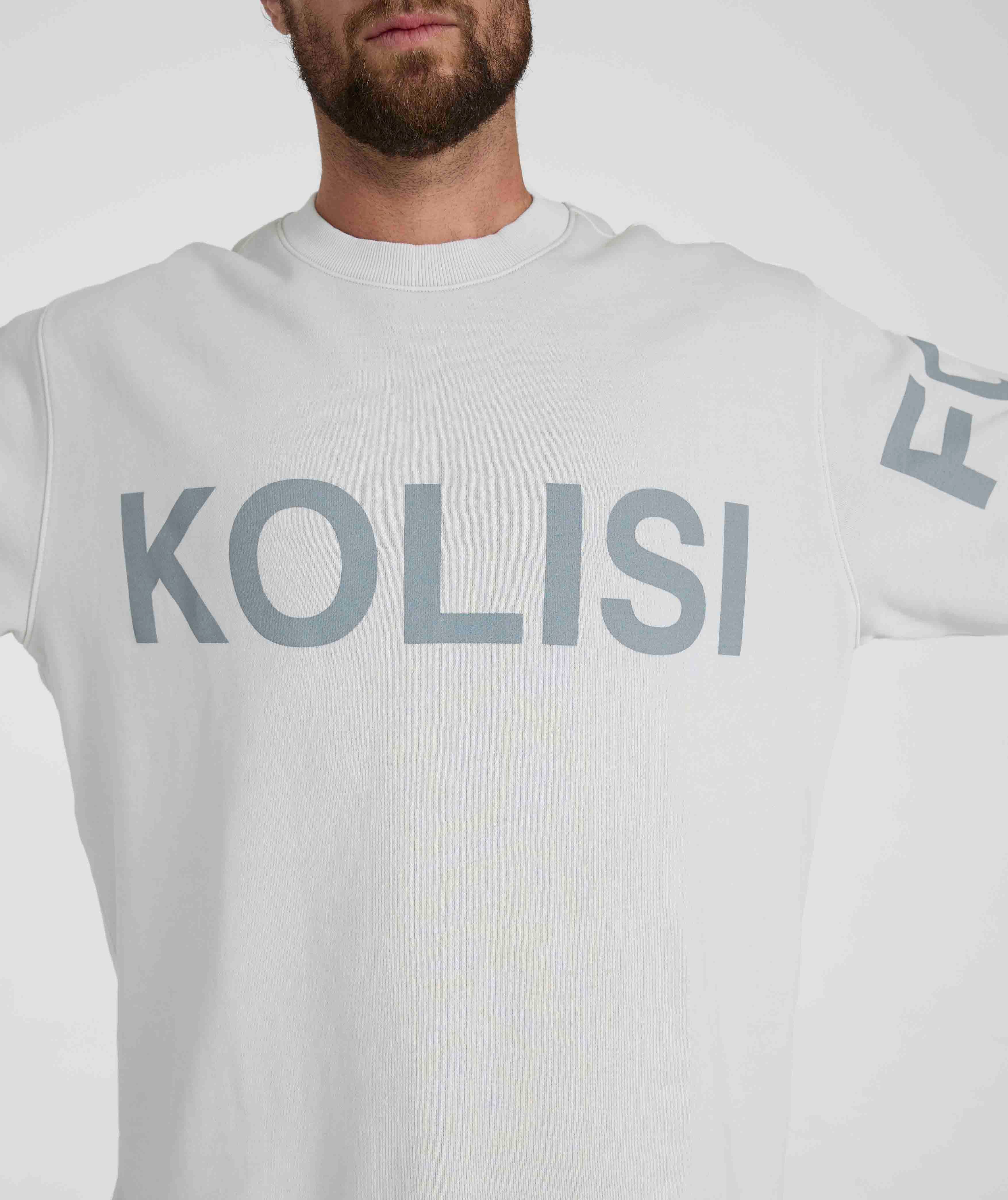 FOM x Kolisi Crew Neck Sweat - Light Grey