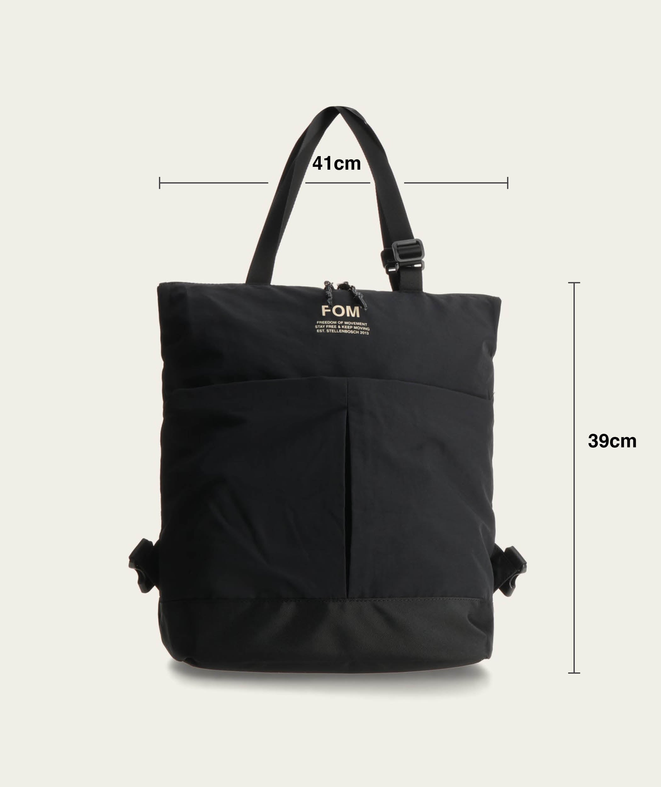 Traverse Tote - Black