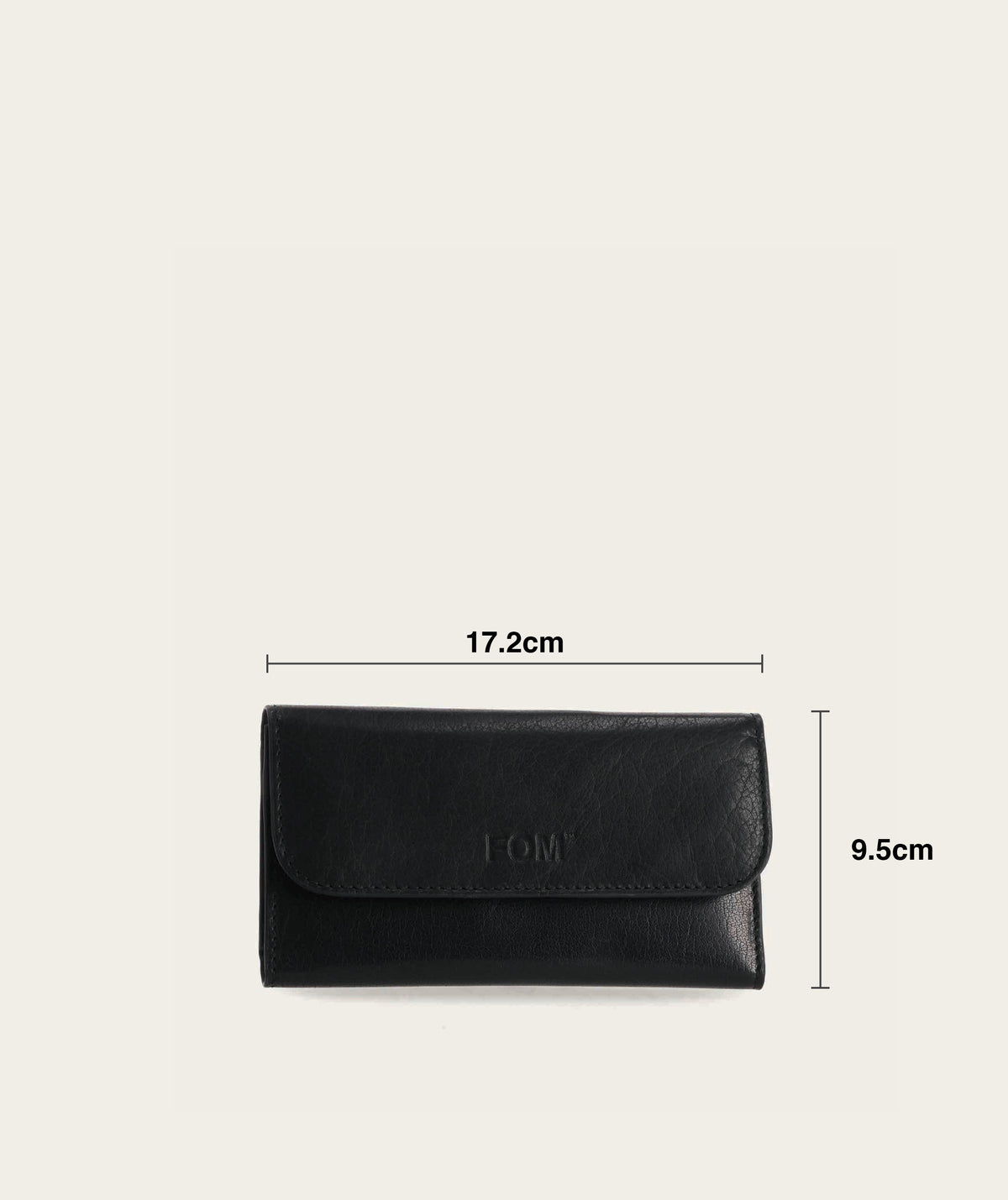 Cleo Wallet - Textured Black