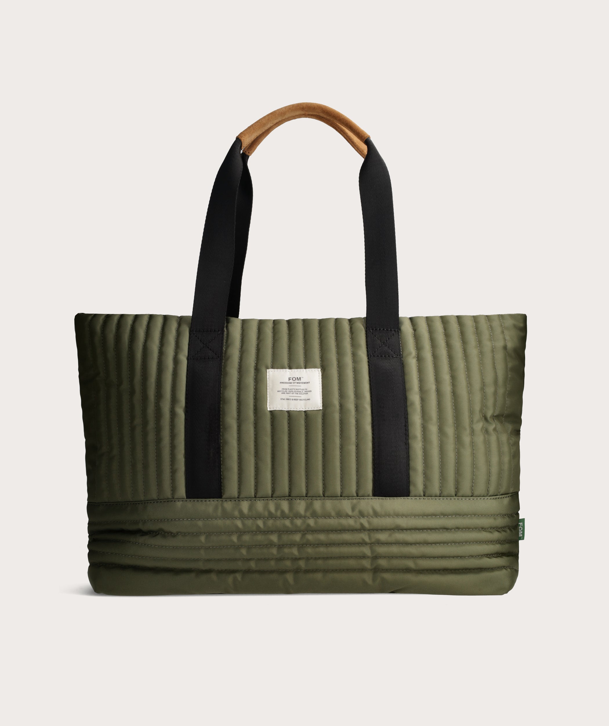 Recycled Travel Tote - Olive