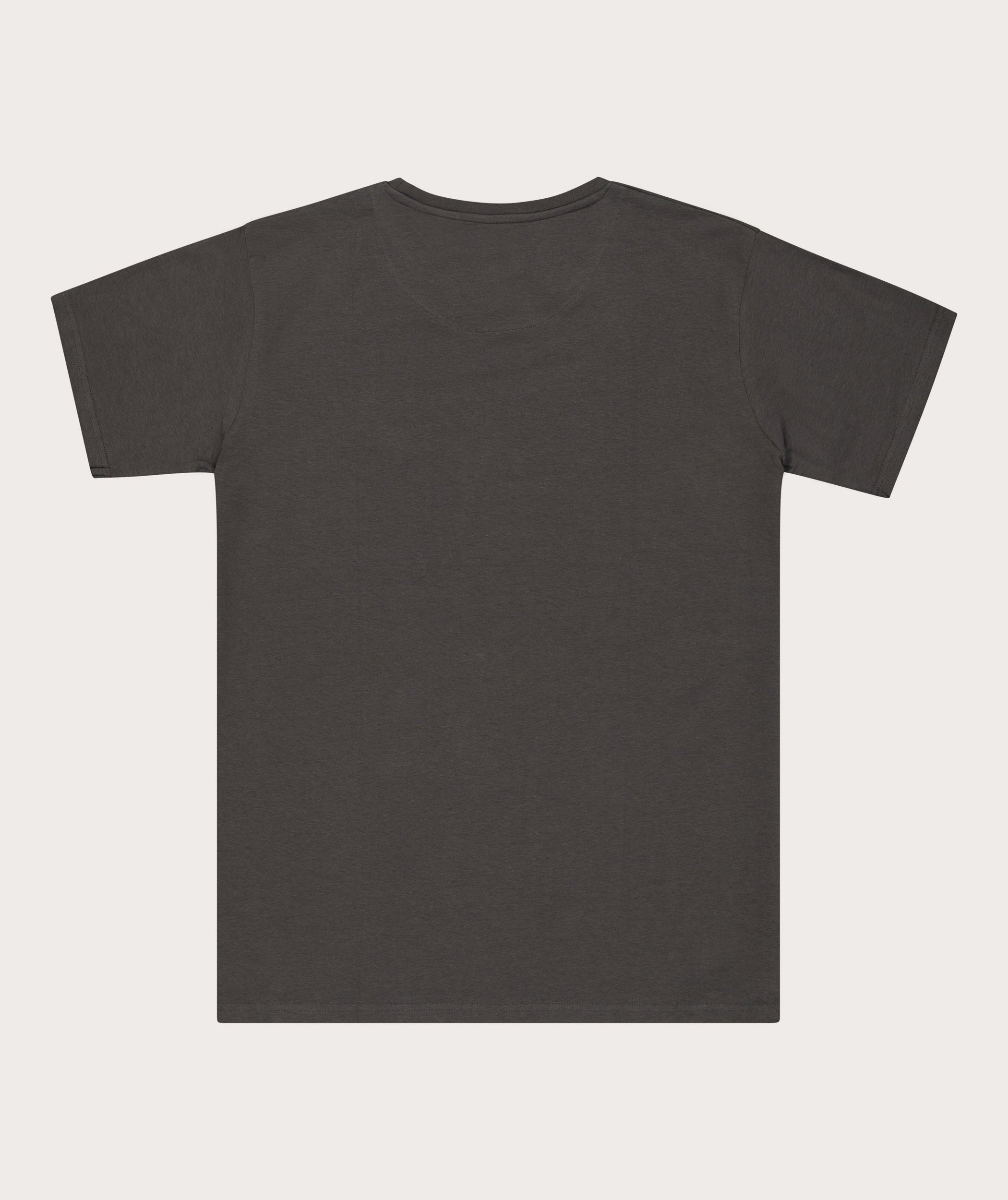 Mens Standard Stretch Cotton Tee - Charcoal
