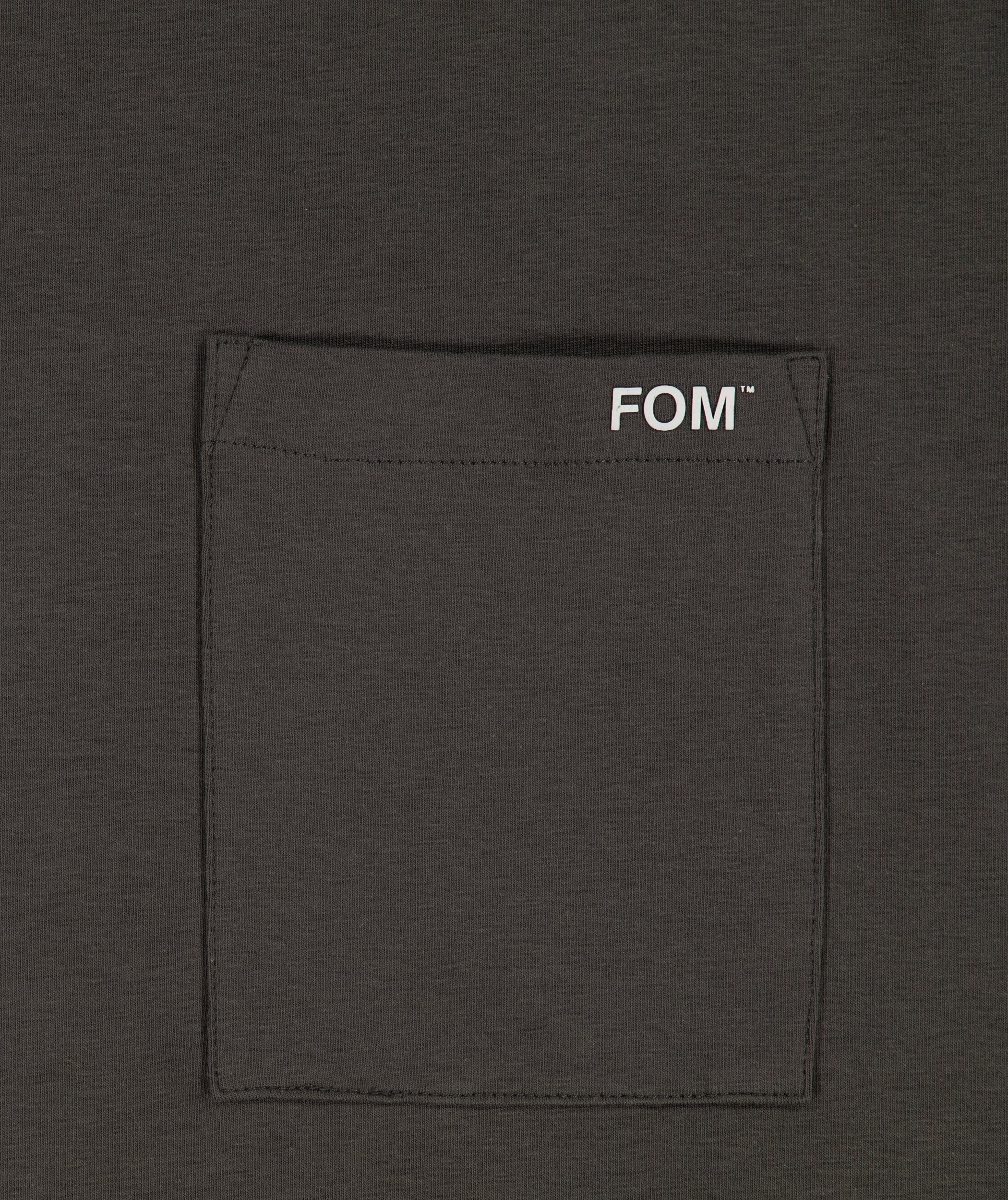 Mens Standard Stretch Cotton Tee - Charcoal