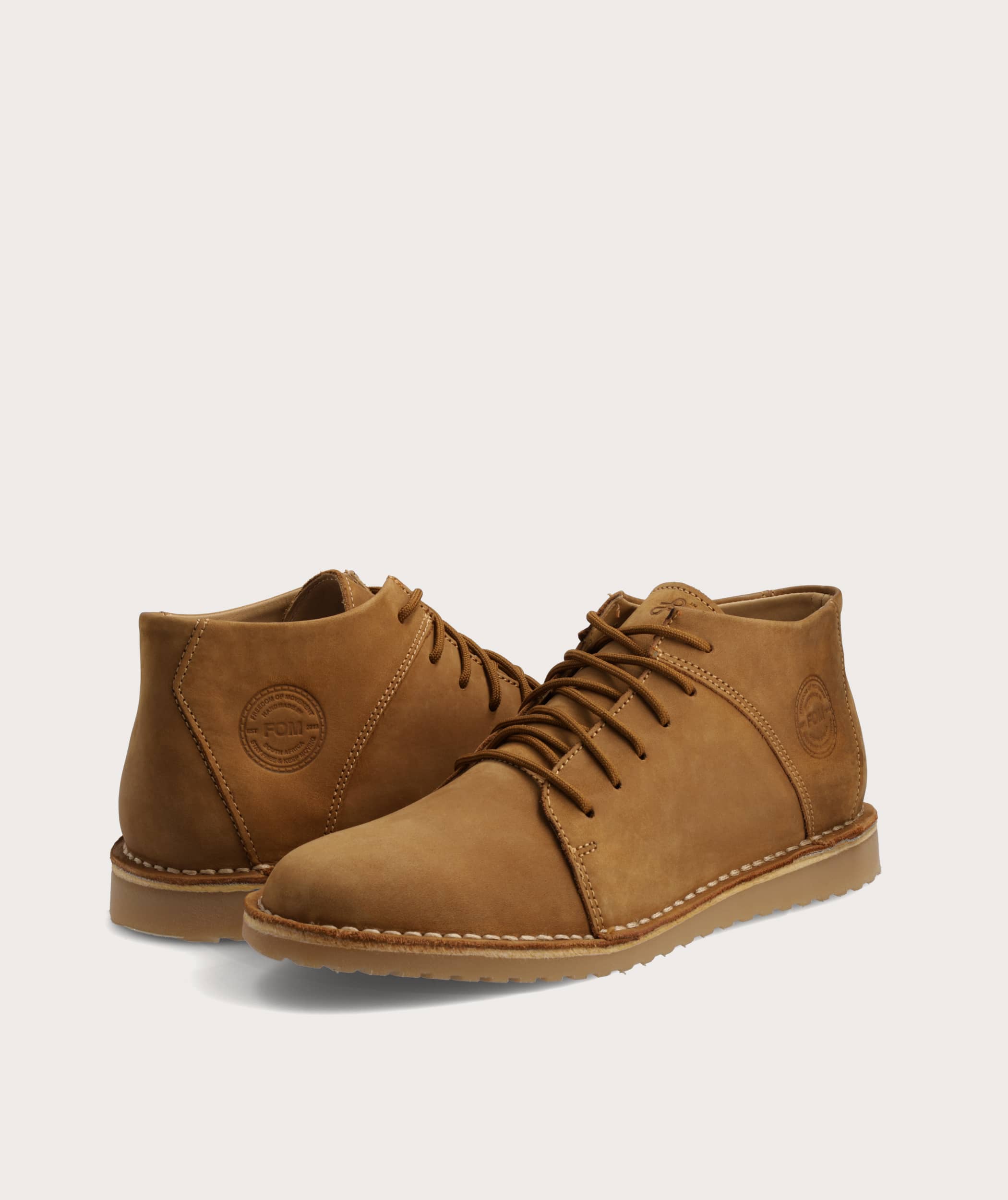 FOM Vellies Standard - Toffee