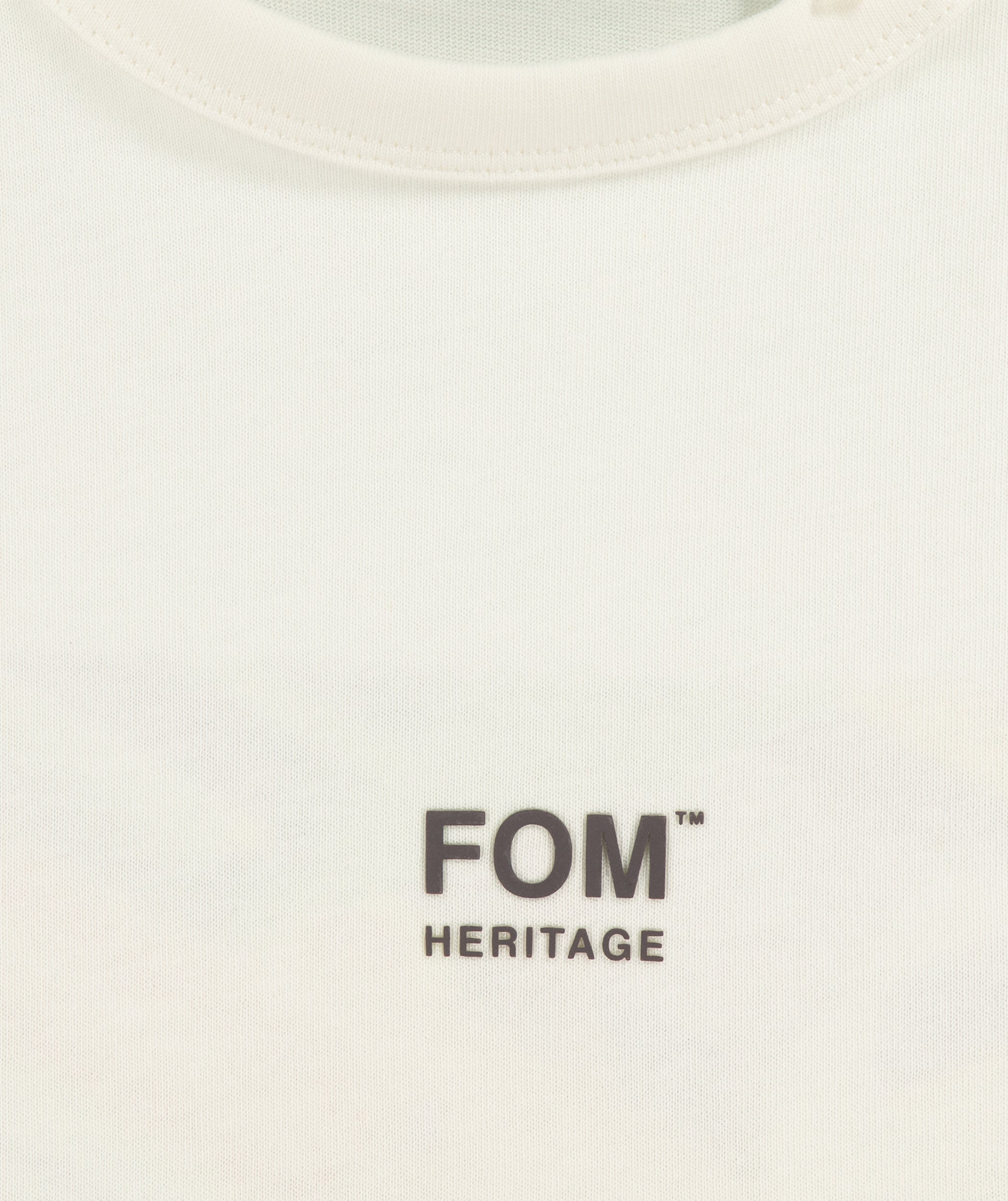 FOM x Resoborg Men's Relaxed Heritage Tee - Off-White