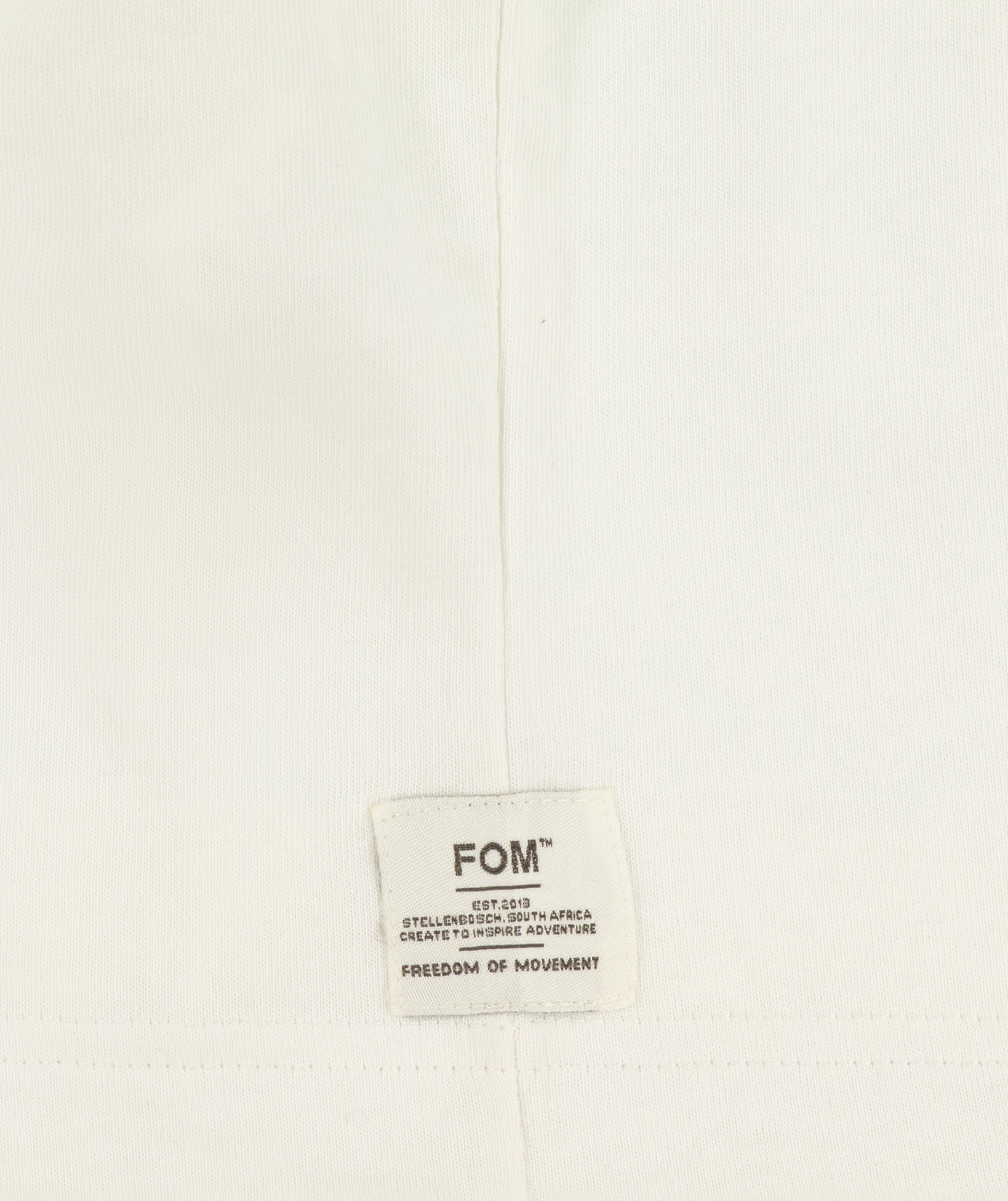 FOM x Resoborg Men's Relaxed Heritage Tee - Off-White