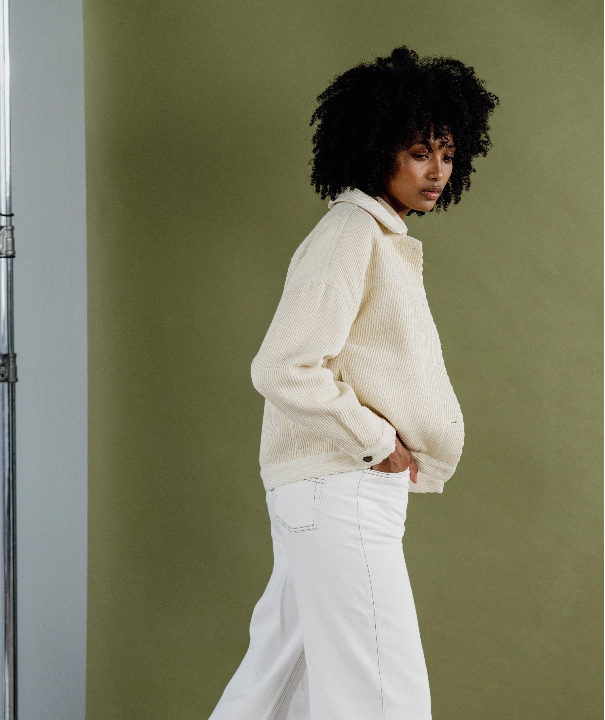 FOM Ladies Wool Blend Jacket Ivory