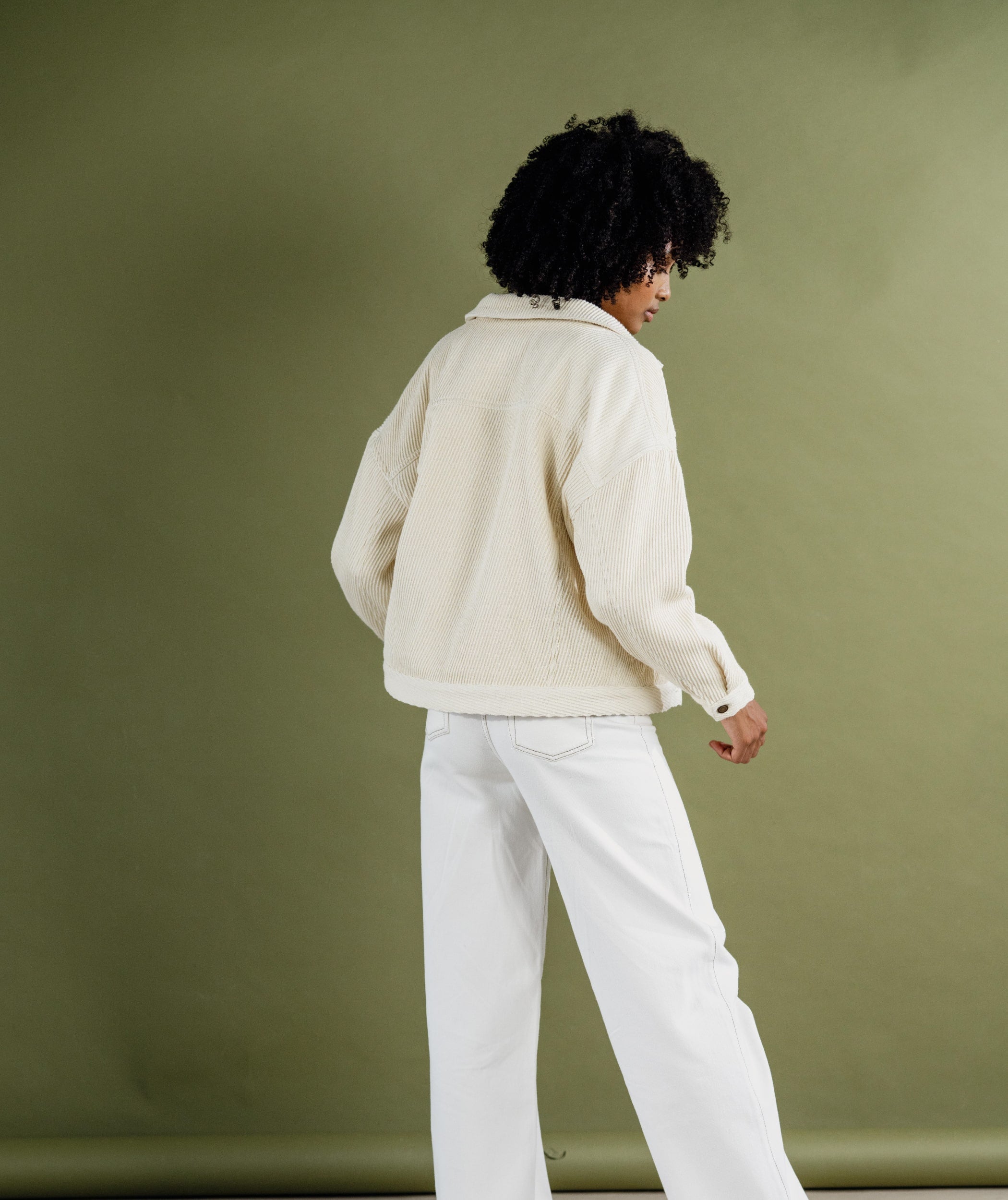 FOM Ladies Wool Blend Jacket Ivory