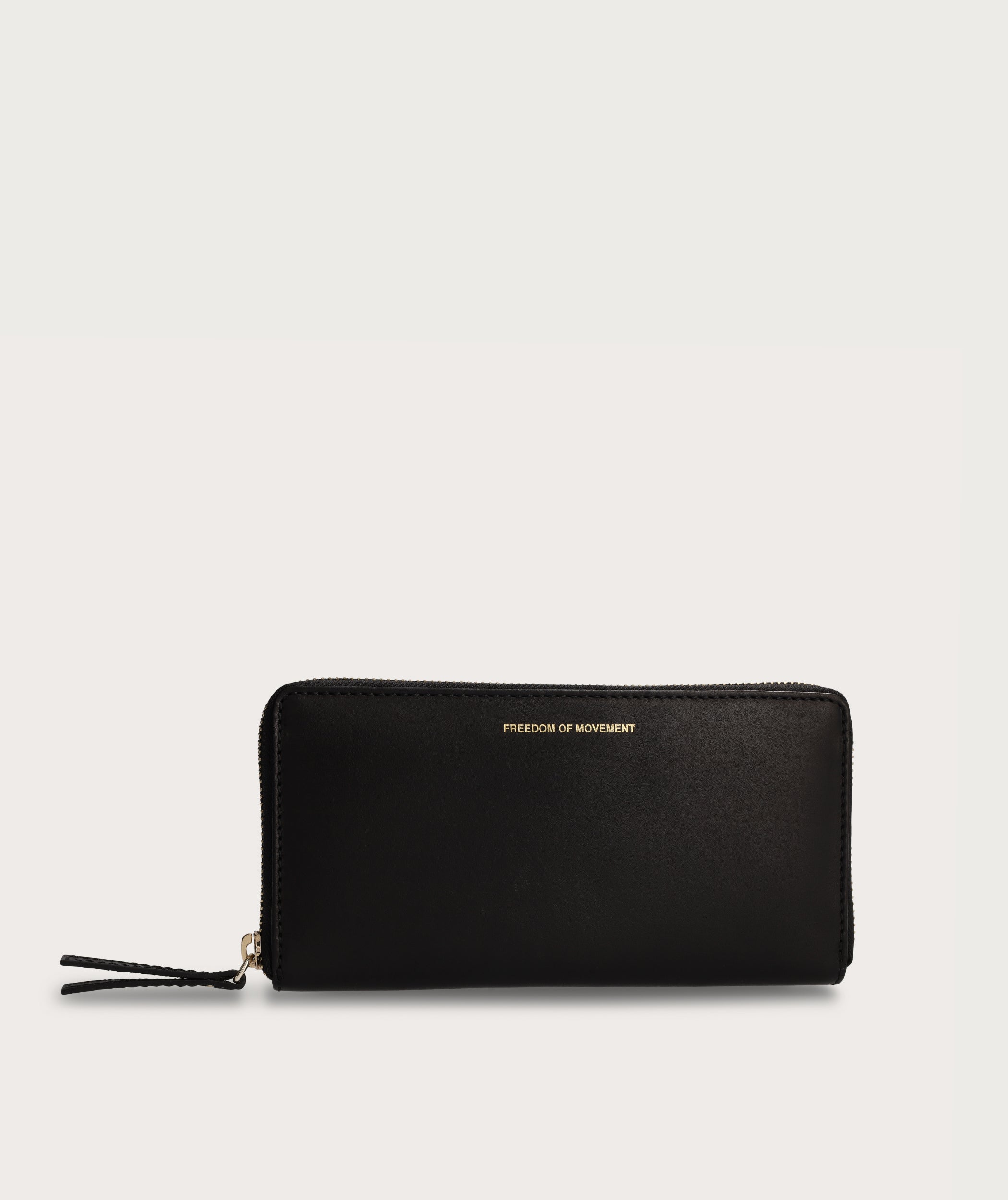 Ladies Zip Wallet - Black