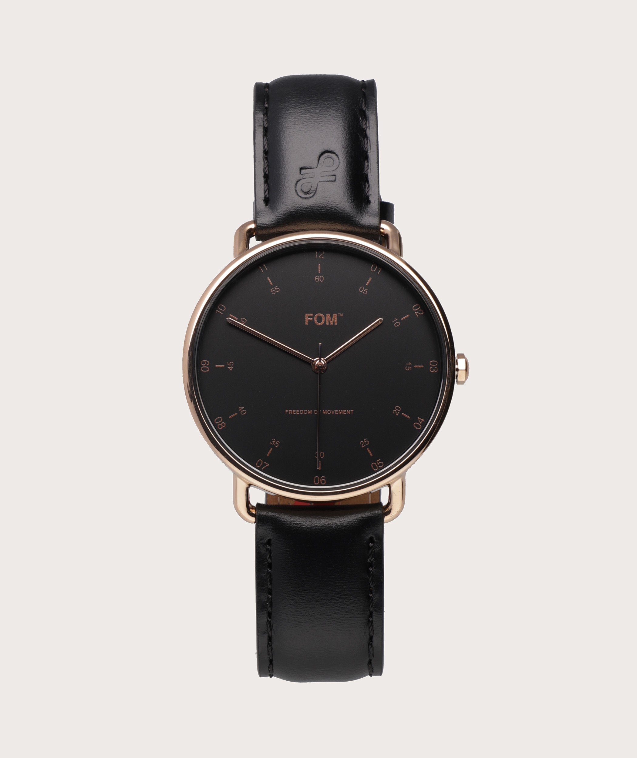 Balboa Black/ Rose Gold - Black