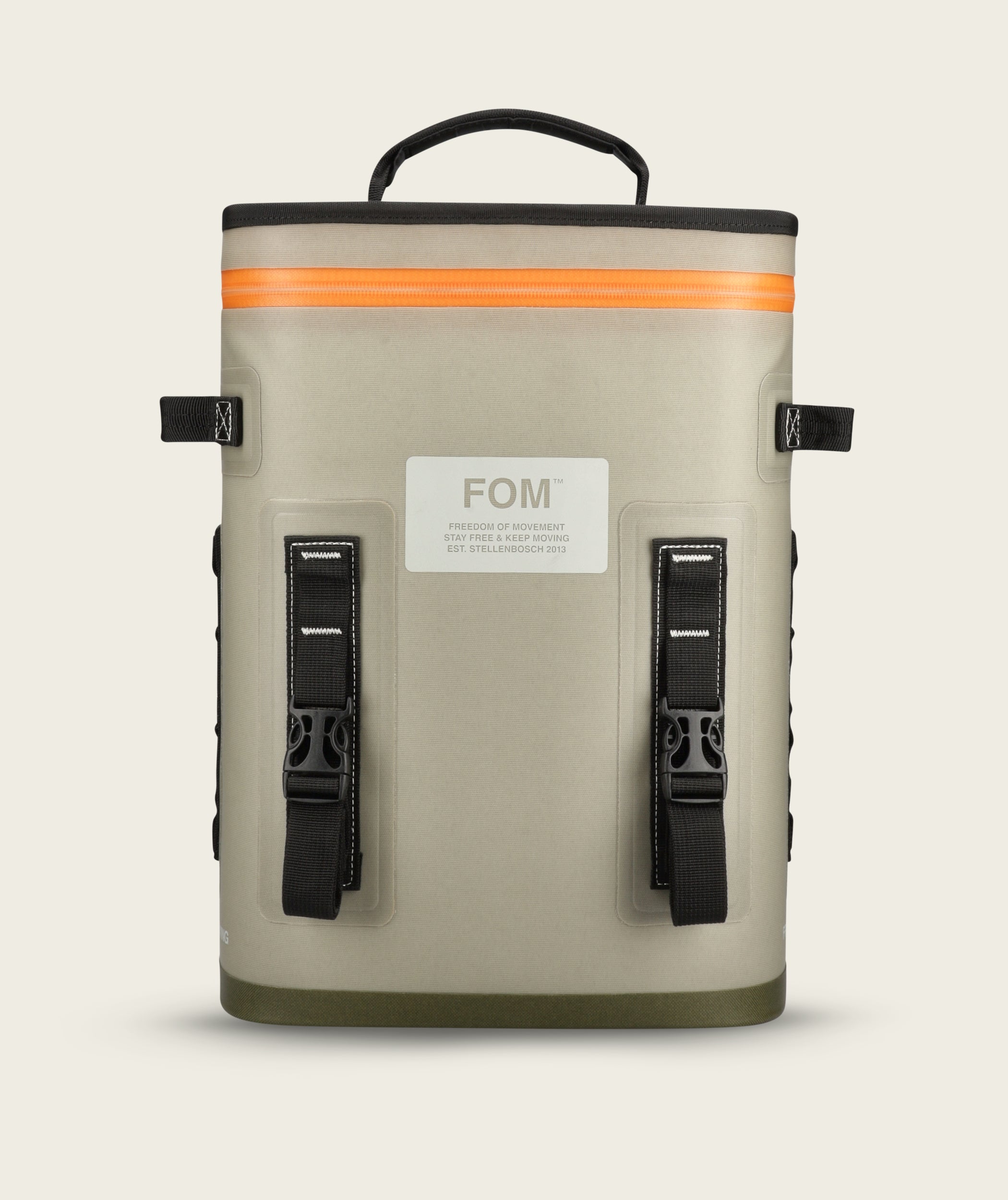 Venture Backpack Cooler in Cool Moss, front view