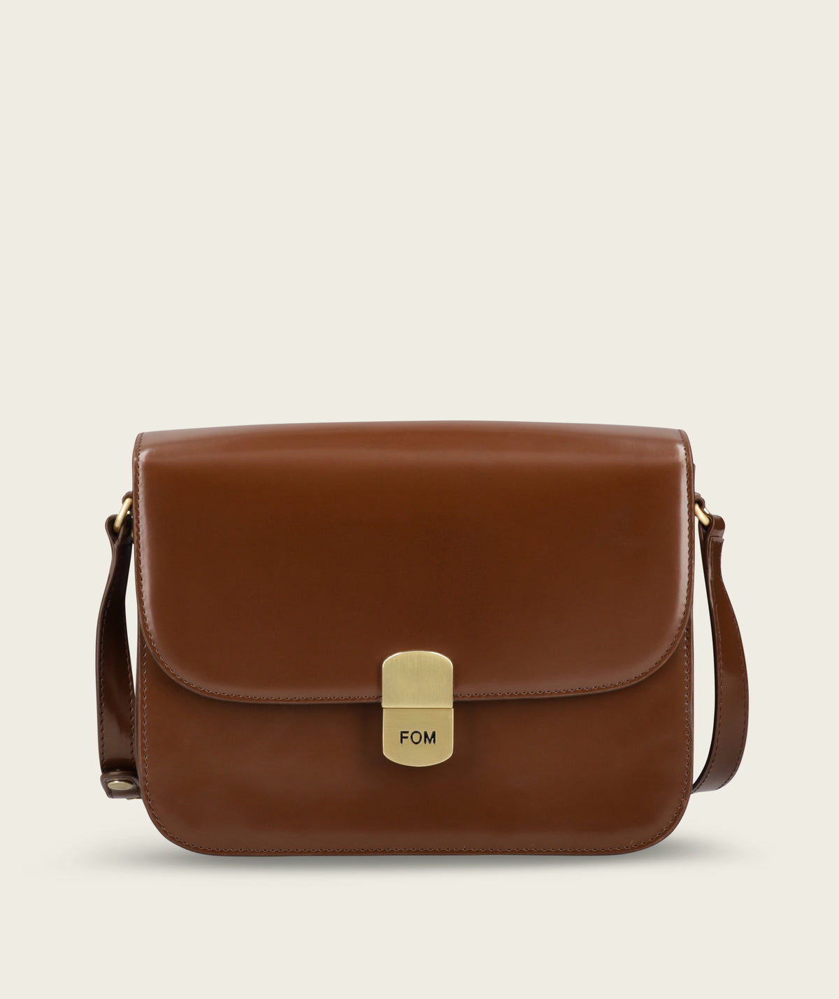 Ava - Patent Brown