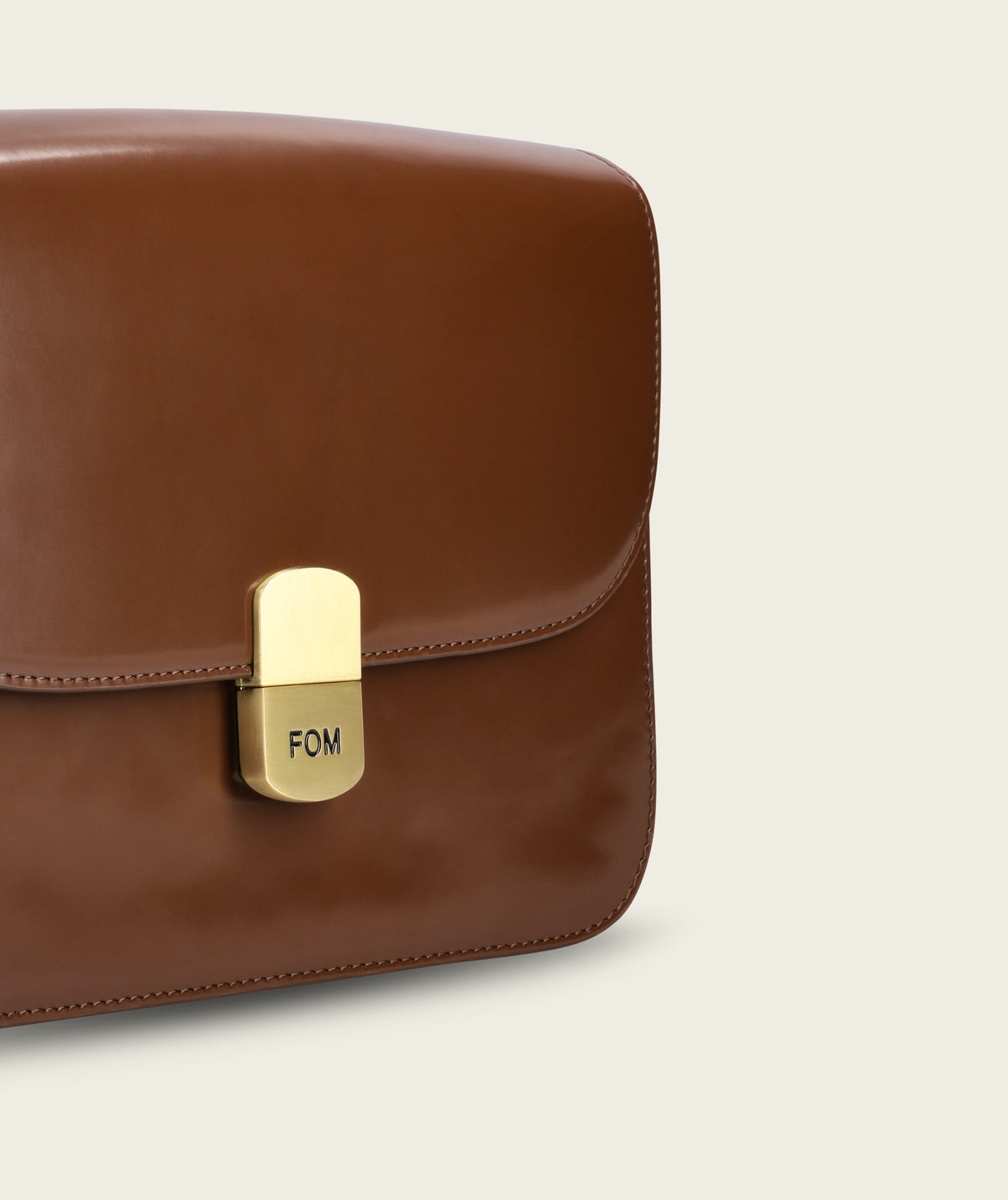 Ava - Patent Brown