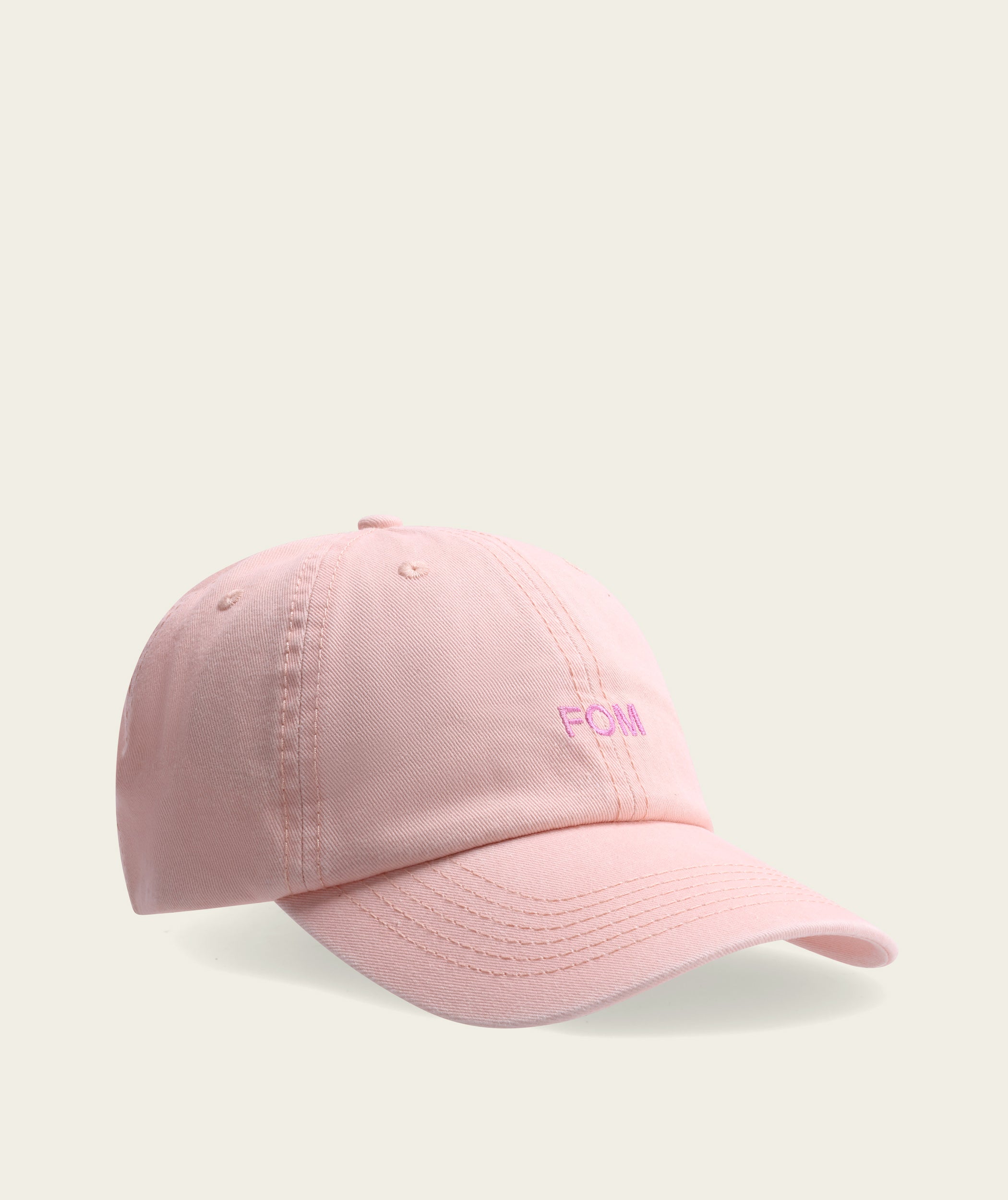 FOM Dad Cap - Washed Peach/ Pink