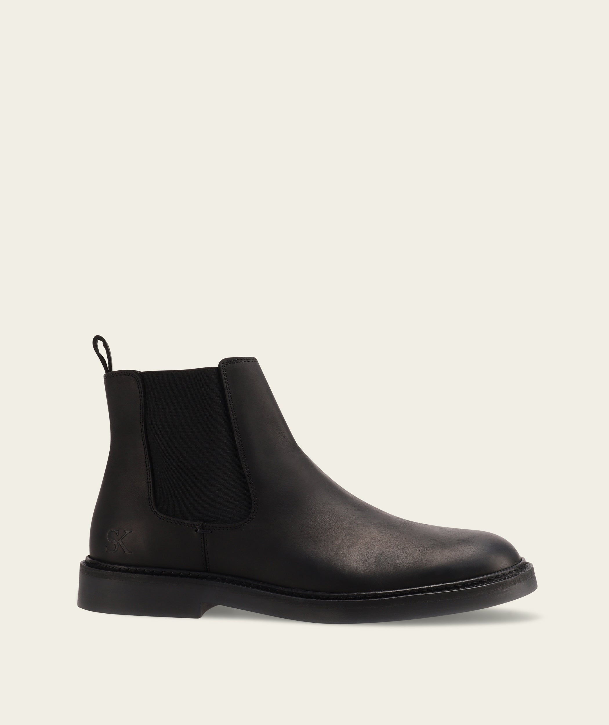 Mens Kolisi Chelsea Boot - Black