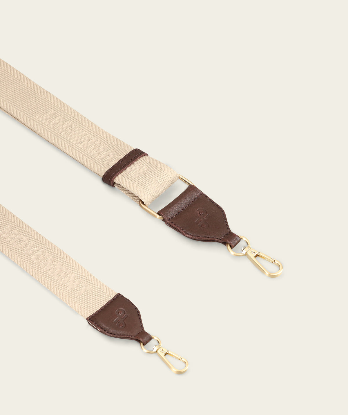Handbag Strap - Webbed - Choc
