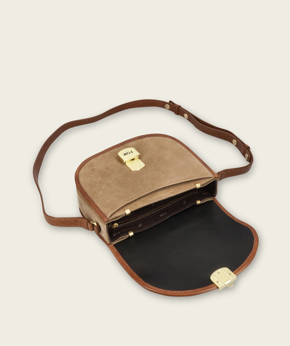 Suzie - Suede Natural/ Brown