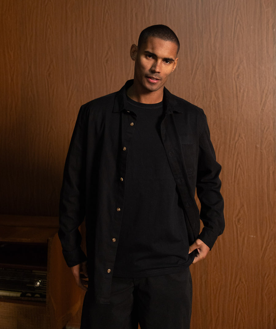 FOM x Kolisi Relaxed Trouser - Black