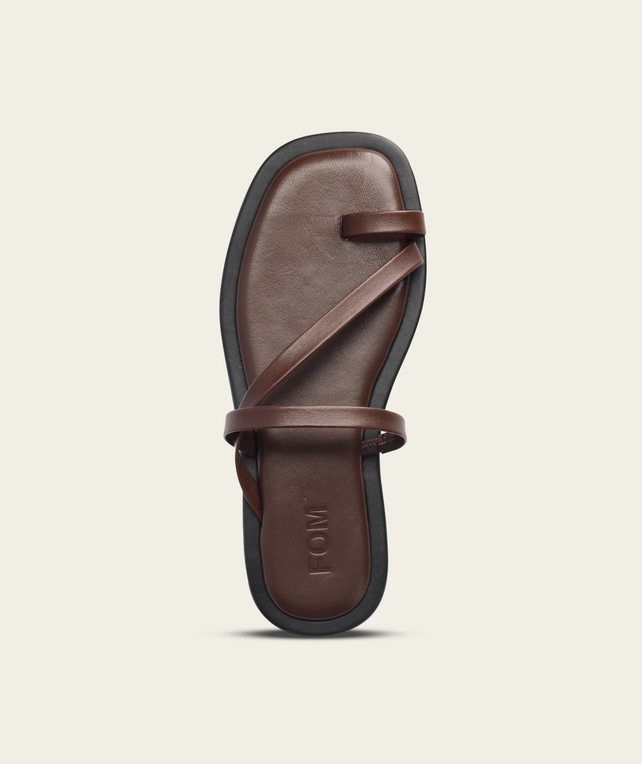 Zuri Strappy Sandal - Choc