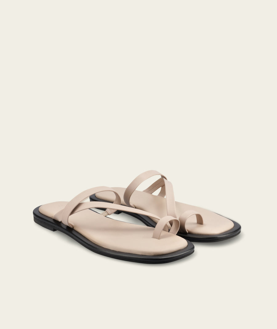 Zuri Strappy Sandal - Taupe