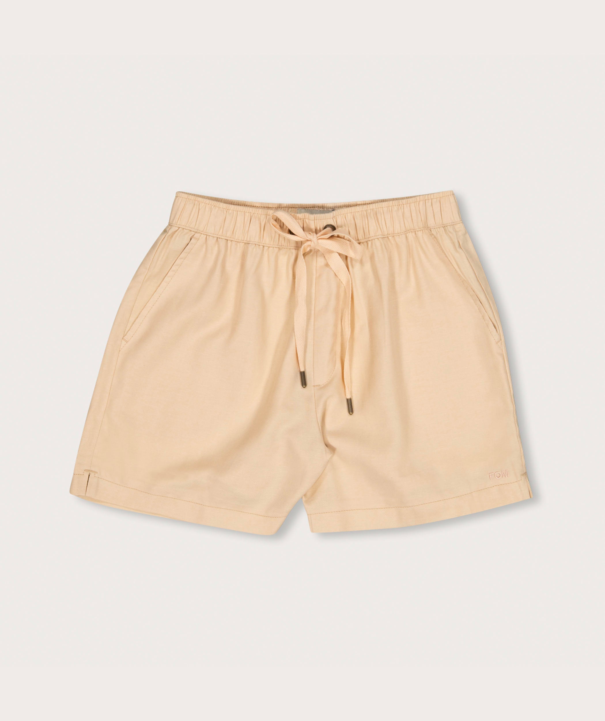 FOM Ladies Drawcord Shorts Ivory Cream