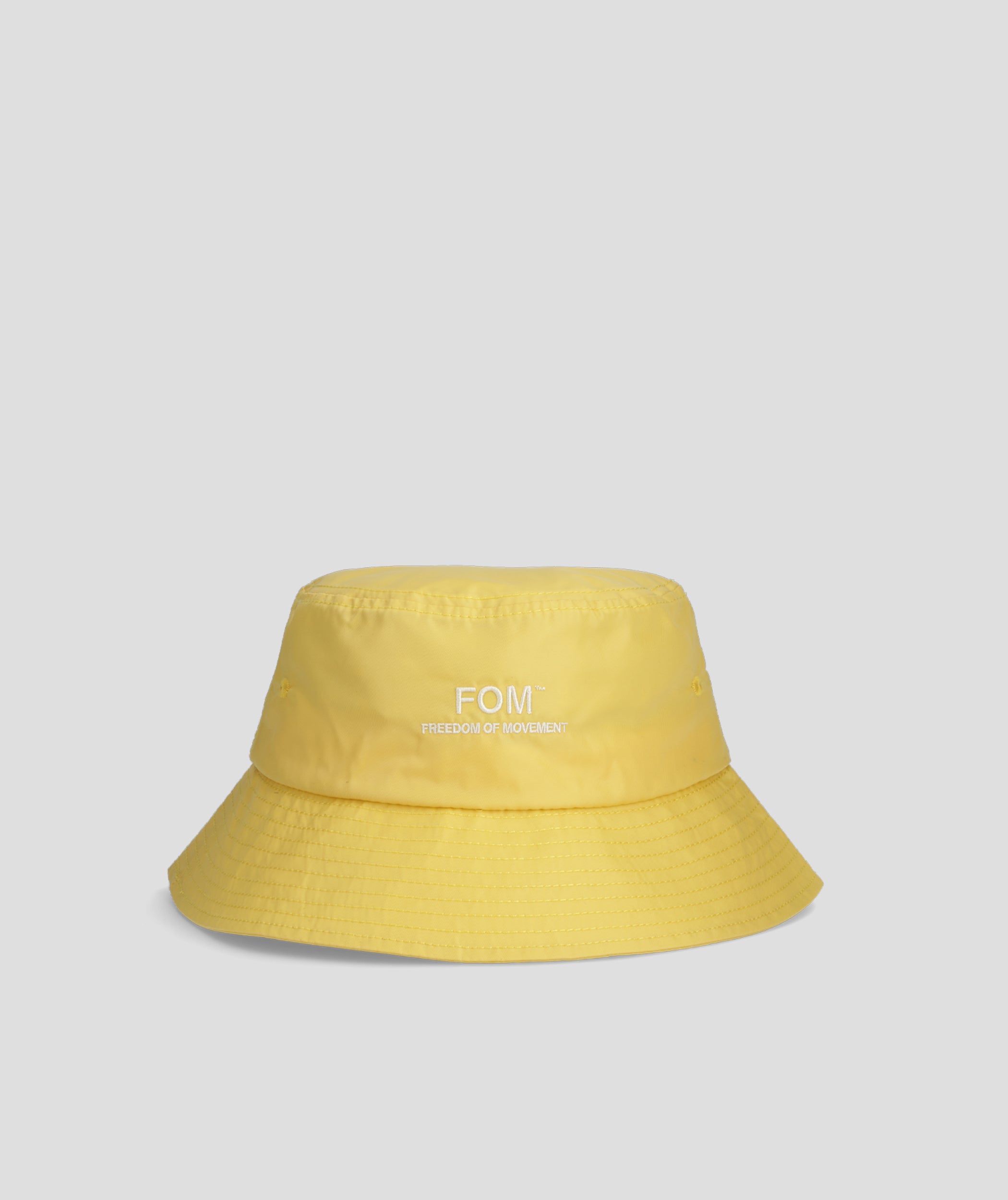FOM Bucket Hat - Mustard Nylon