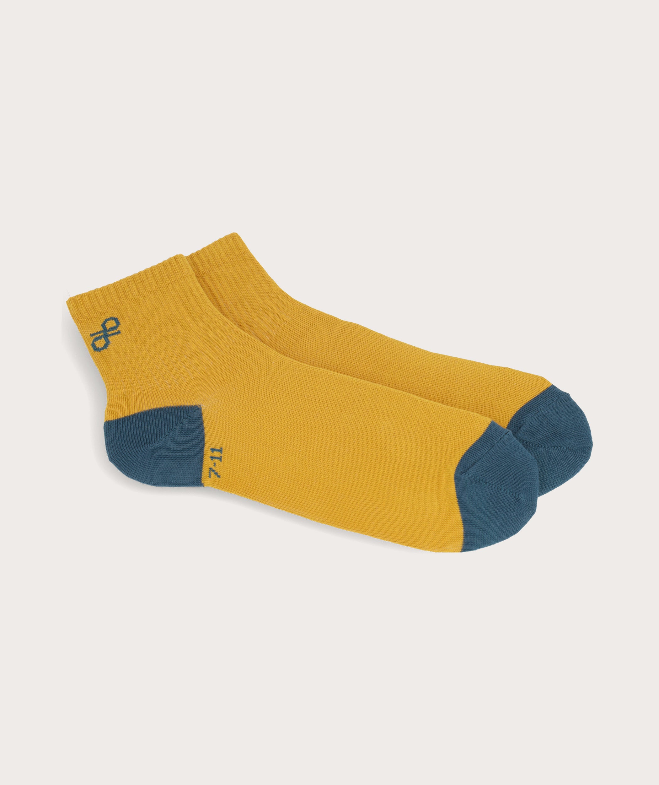 Socks FOM Active - Mustard & Airforce (Size 7-11)