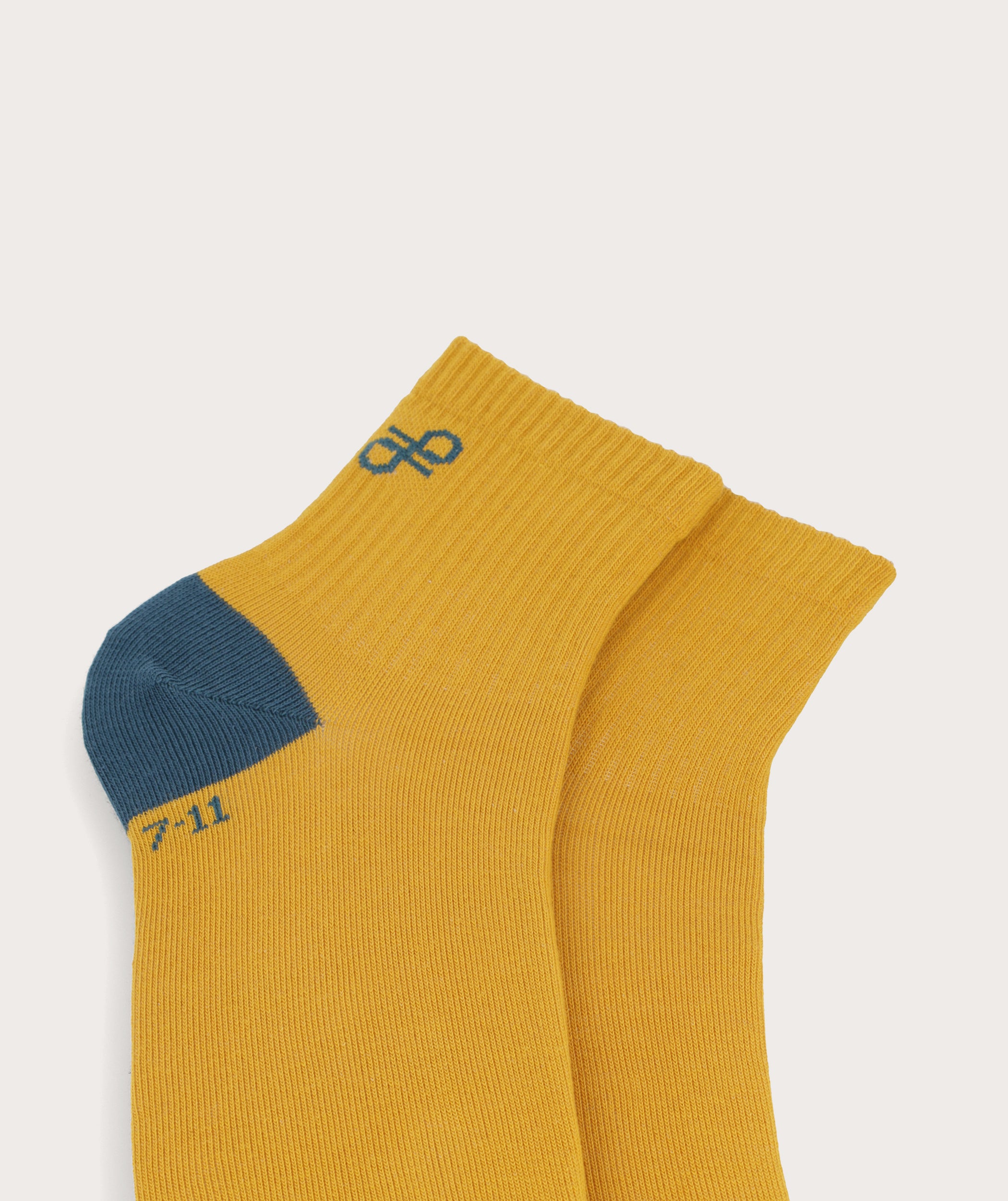 Socks FOM Active - Mustard & Airforce (Size 7-11)