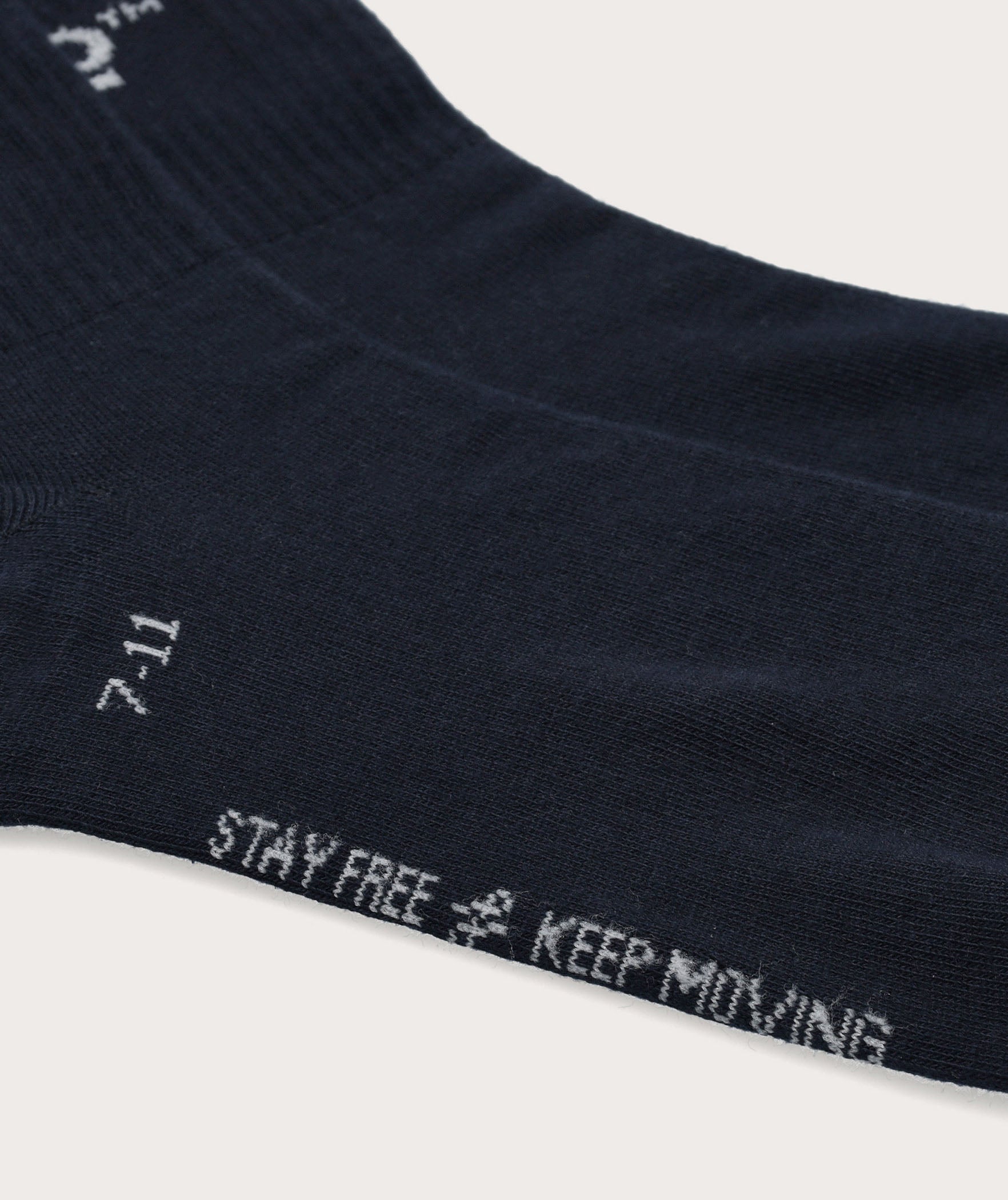Socks FOM Active - Navy/ Off-White Knot (Size 7-11)