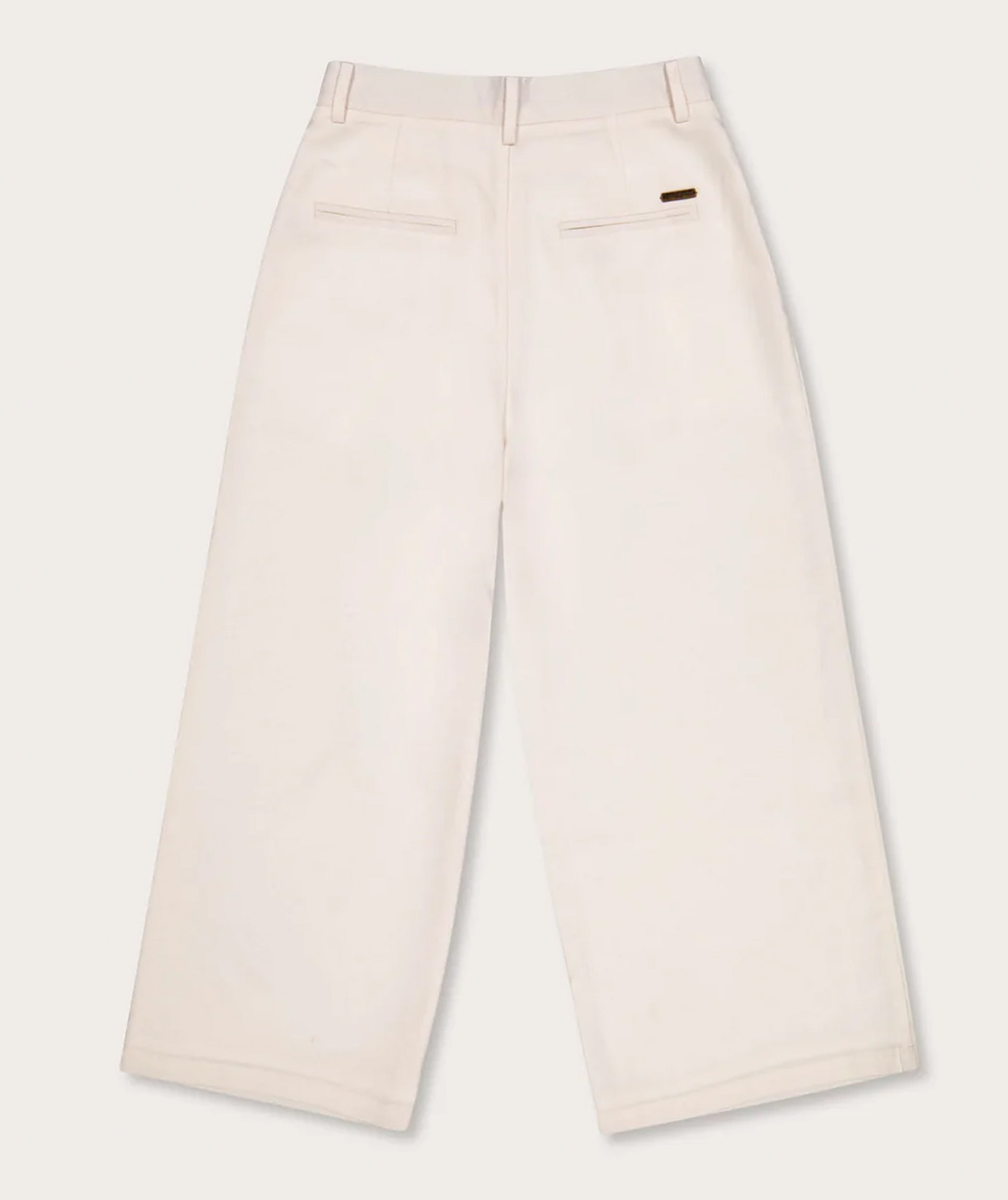FOM Ladies Cropped Trouser White
