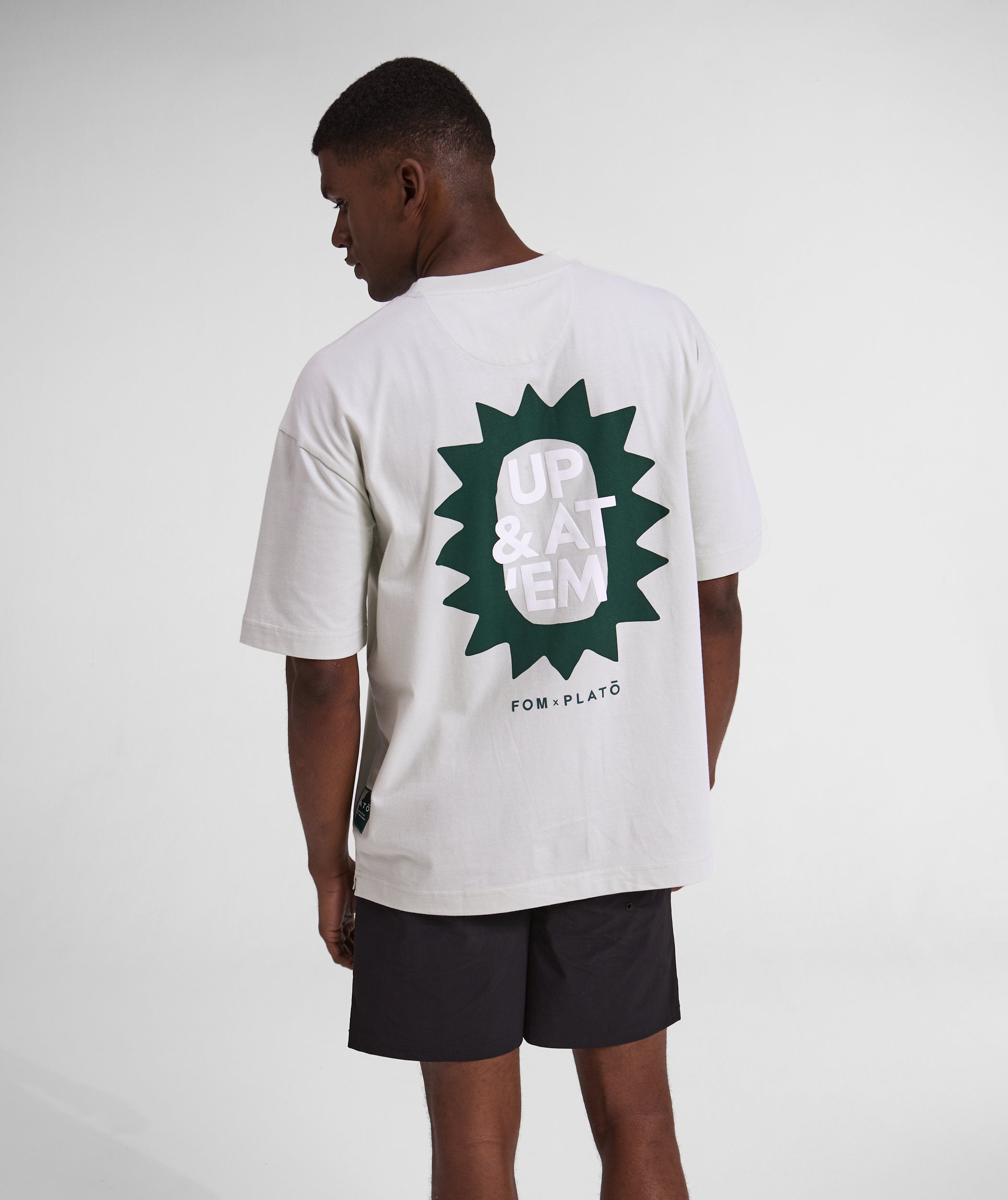 FOM x Plato Mens Graphic Tee - Matcha