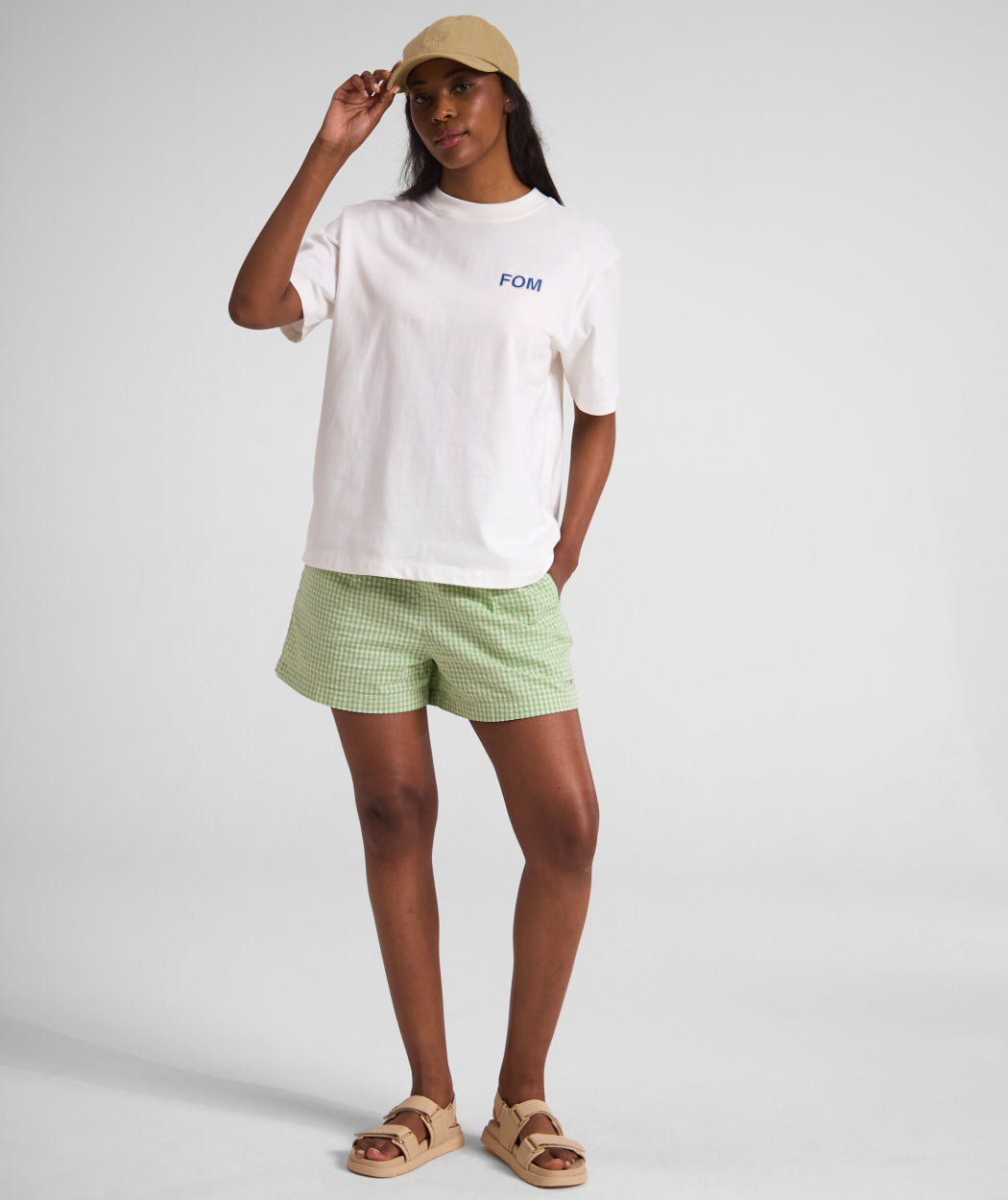 Ladies Ice Cream Graphic Tee - Ivory