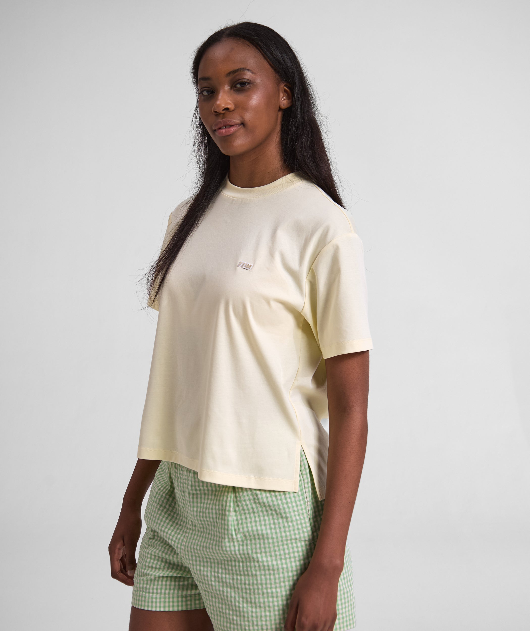 Ladies FreeMotion Tee - Light Butter