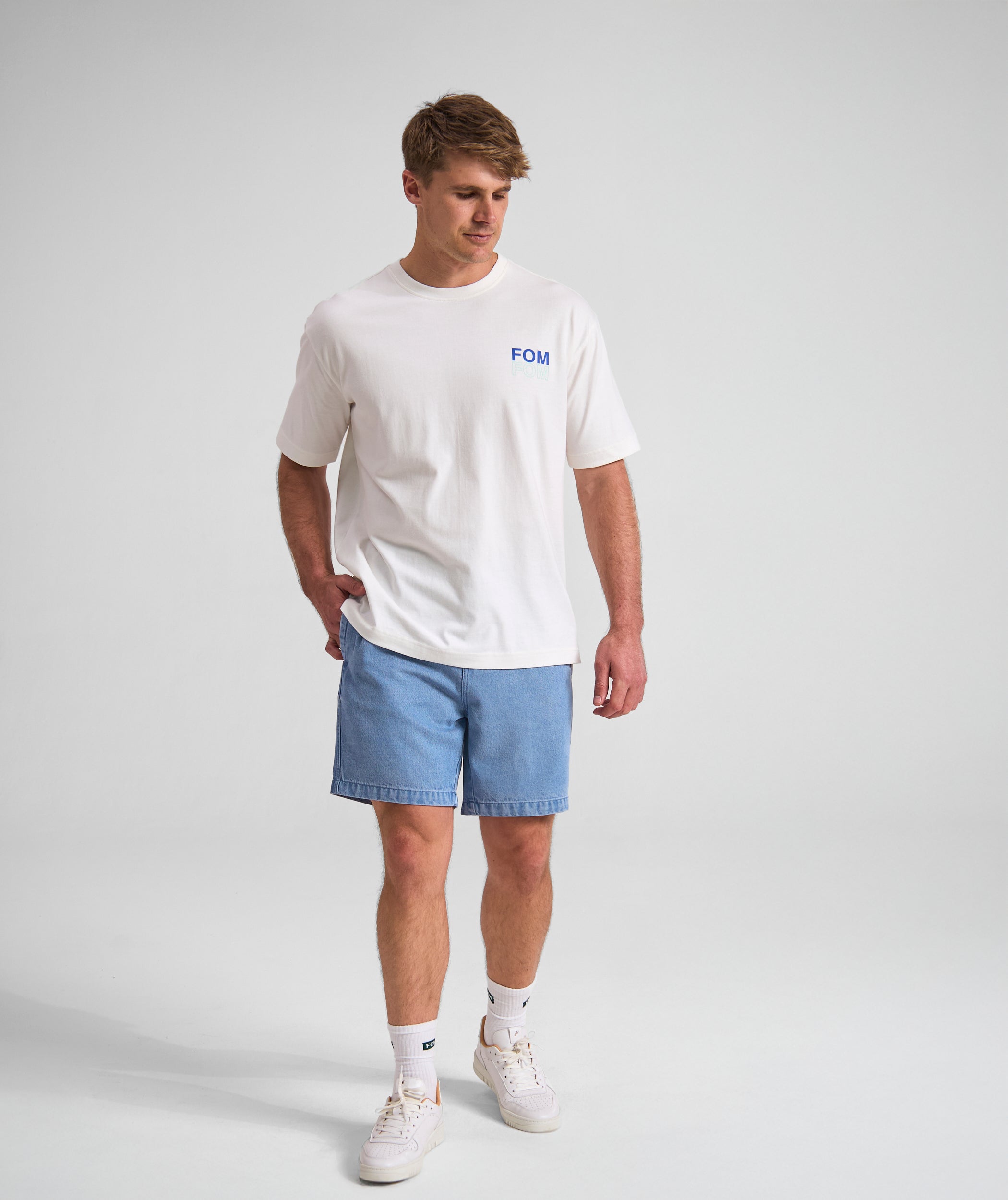 Mens Ice Cream Graphic Tee - Ivory