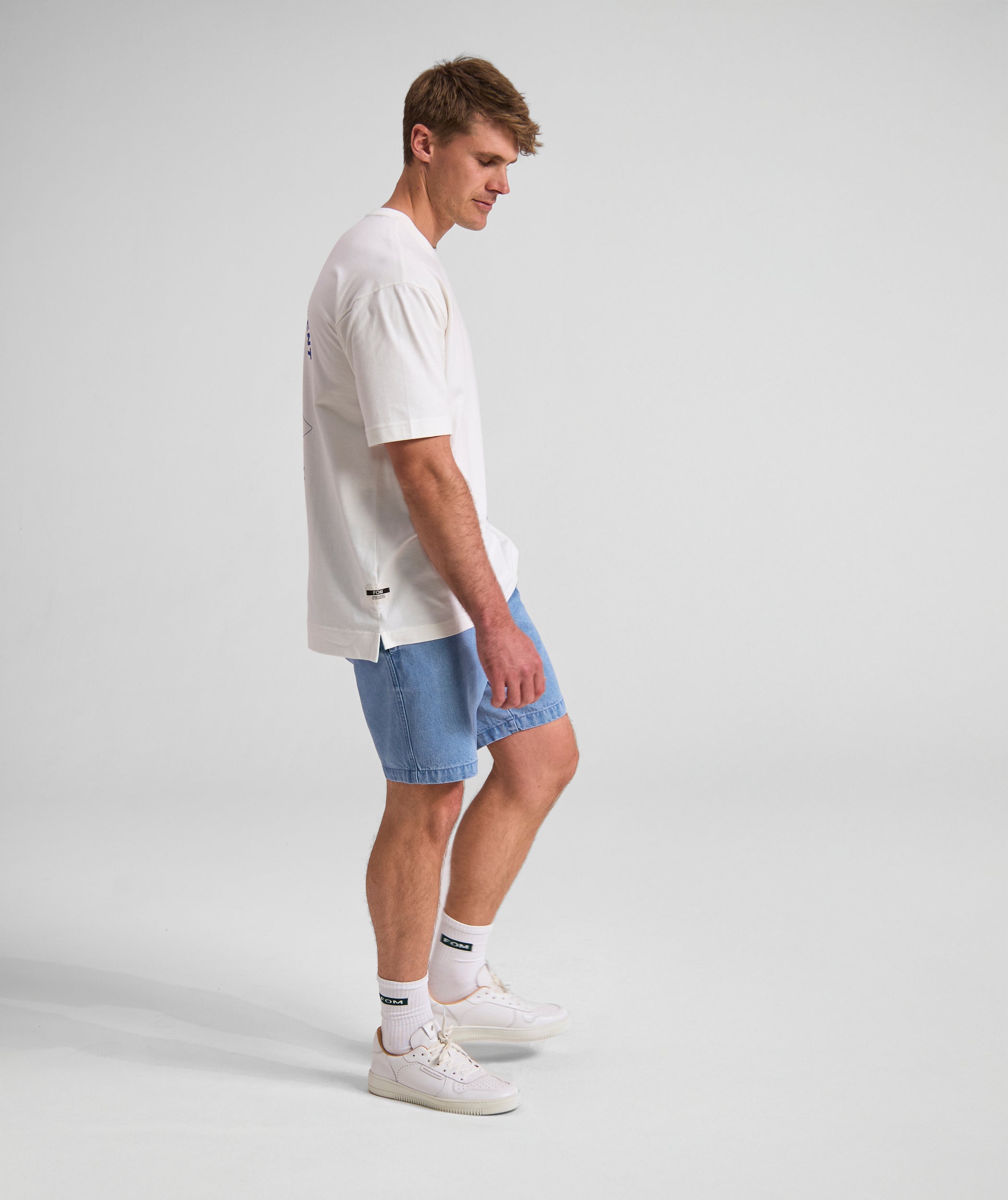 Mens Ice Cream Graphic Tee - Ivory