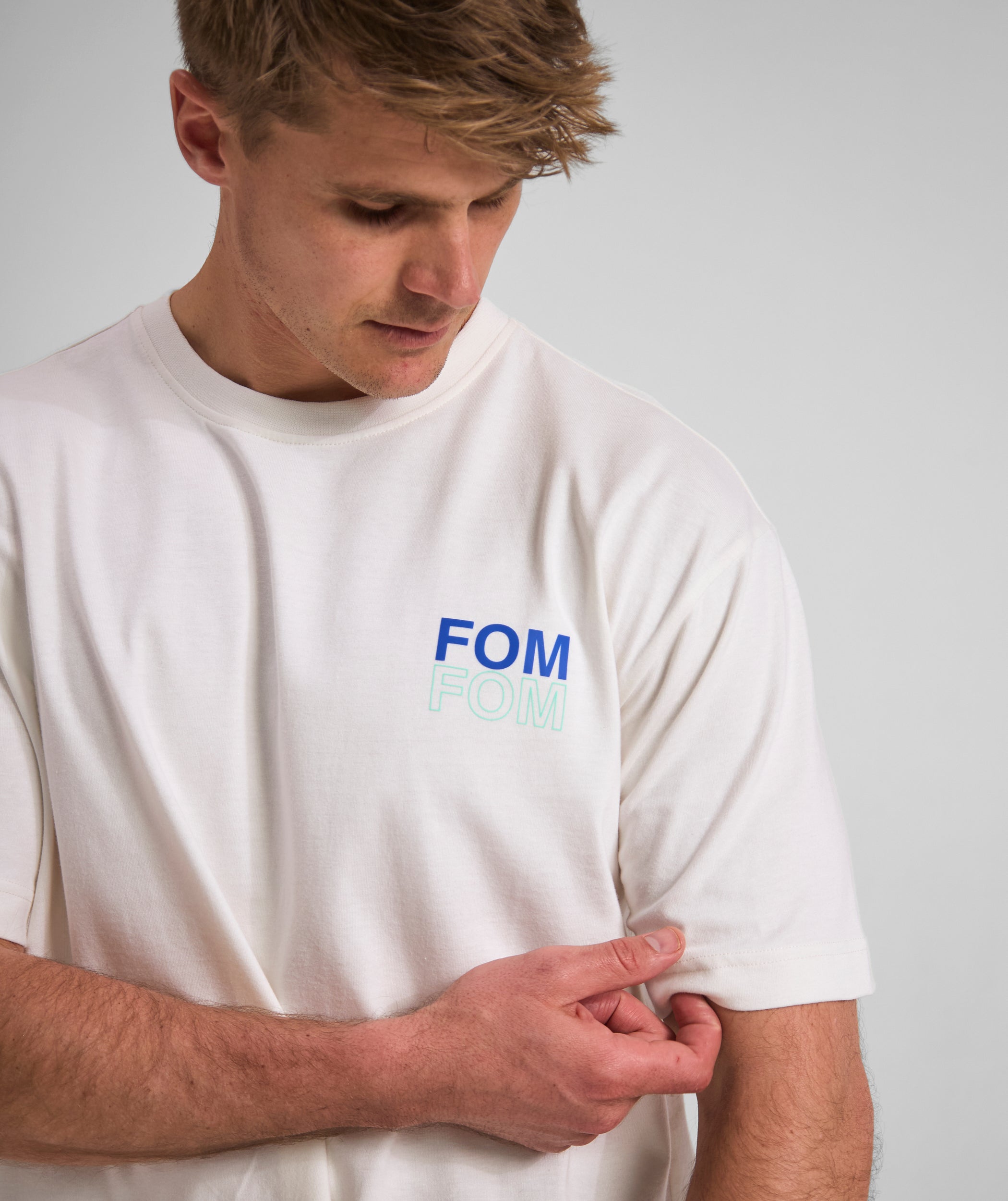 Mens Ice Cream Graphic Tee - Ivory