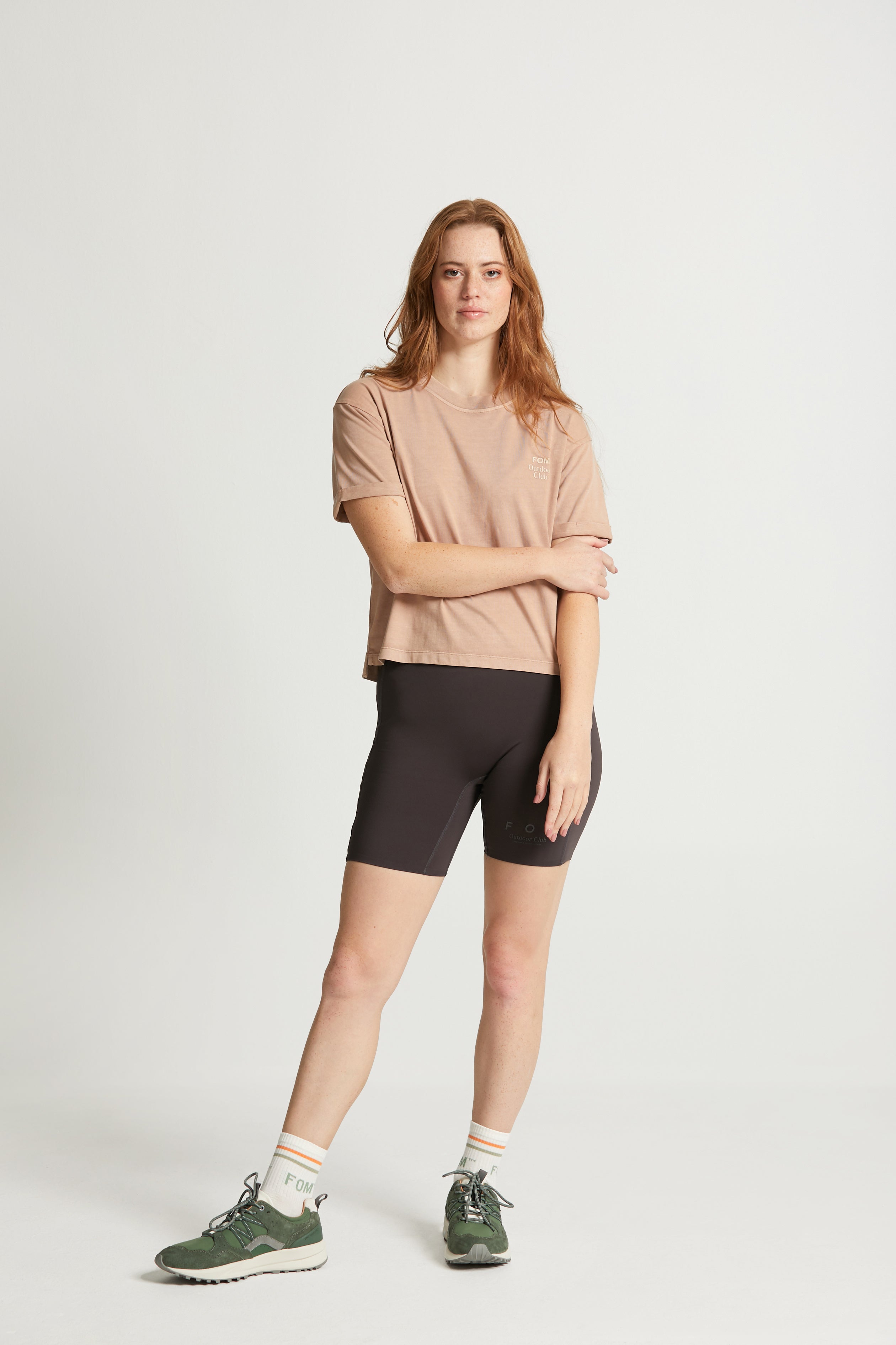 Ladies Outdoor Warm Up Short - Ebony