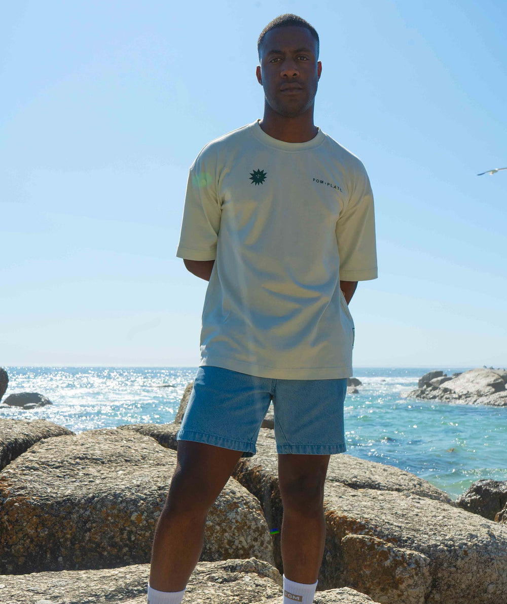 FOM x Plato Mens Graphic Tee - Matcha
