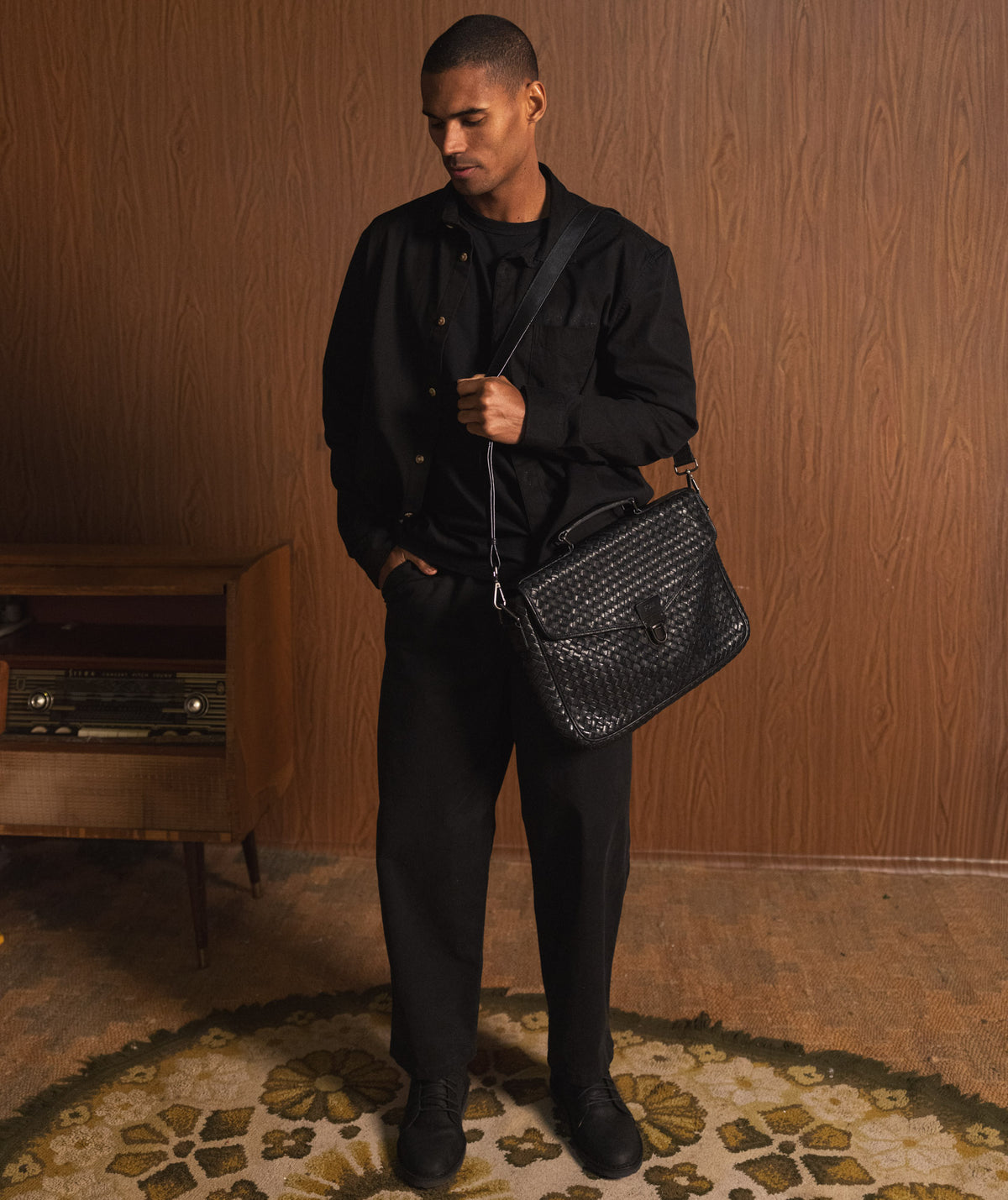 FOM x Kolisi Relaxed Trouser - Black