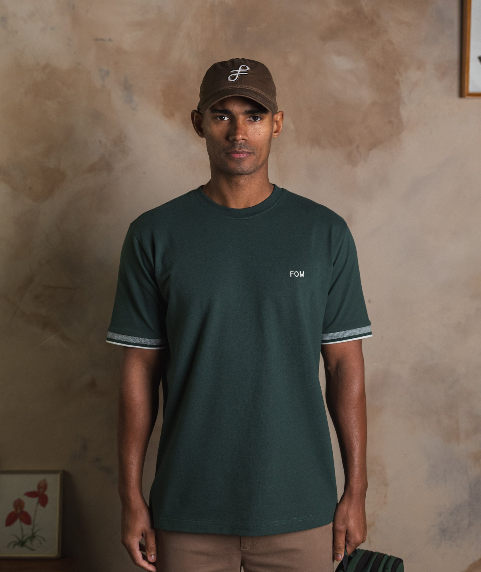 Mens Pique Tee - Green