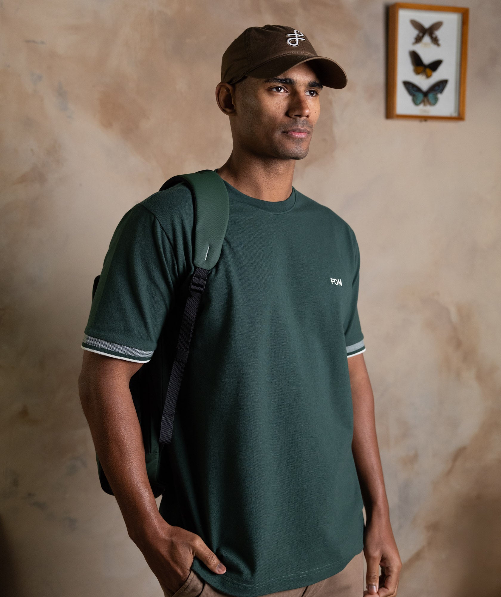Mens Pique Tee - Green