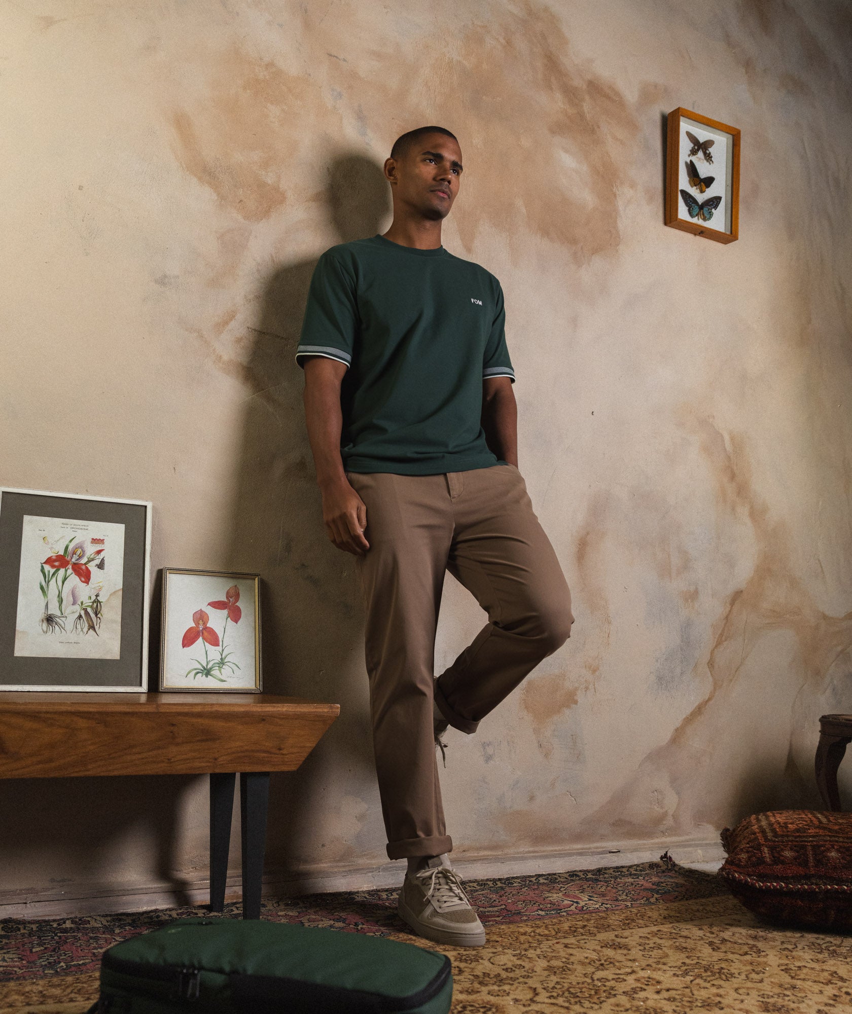 Mens Pique Tee - Green